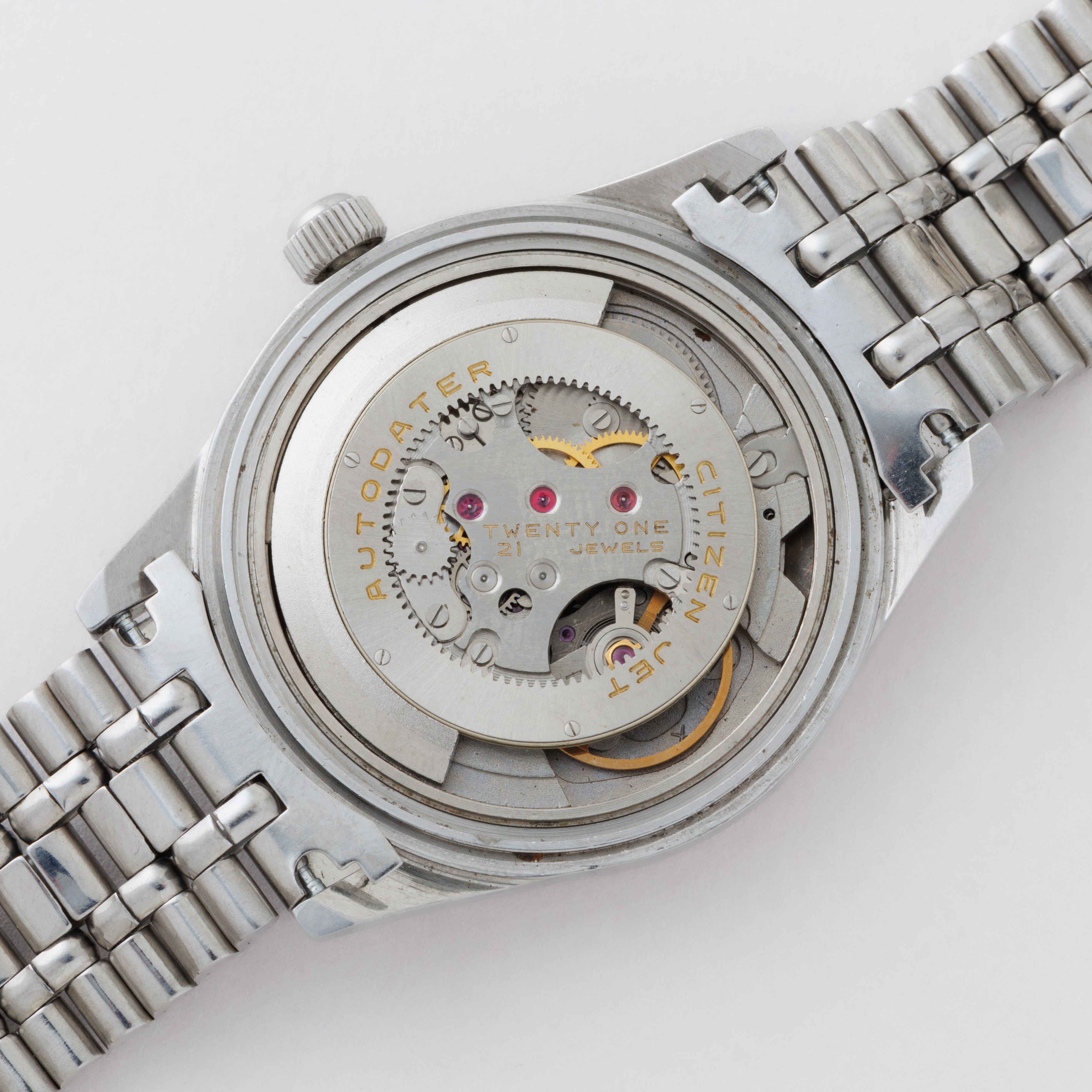 シチズン 海上自衛隊ジェット オートデーター ホワイトダイヤル 1964年製 自動巻 ミリタリーウオッチ