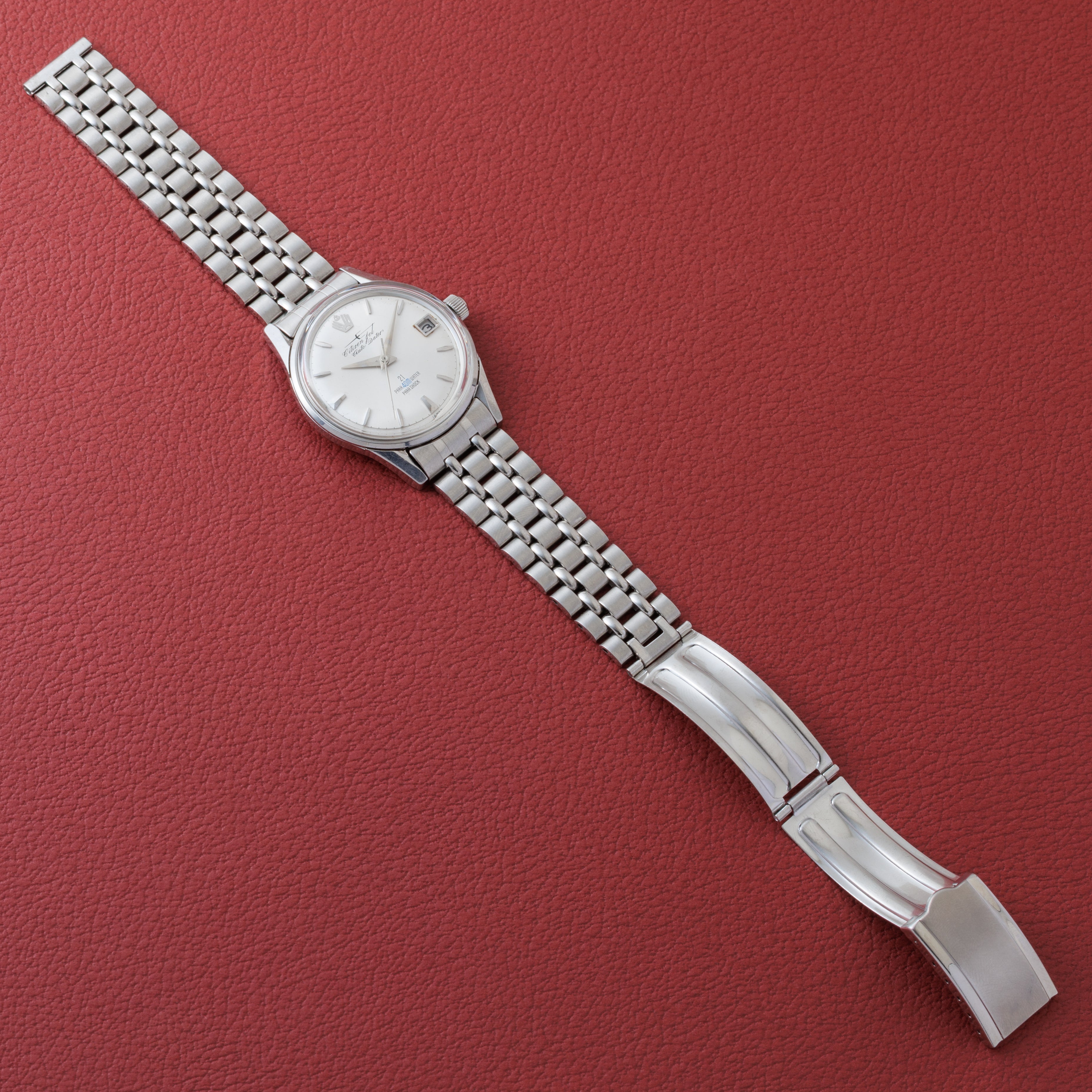 シチズン 海上自衛隊ジェット オートデーター ホワイトダイヤル 1964年製 自動巻 ミリタリーウオッチ