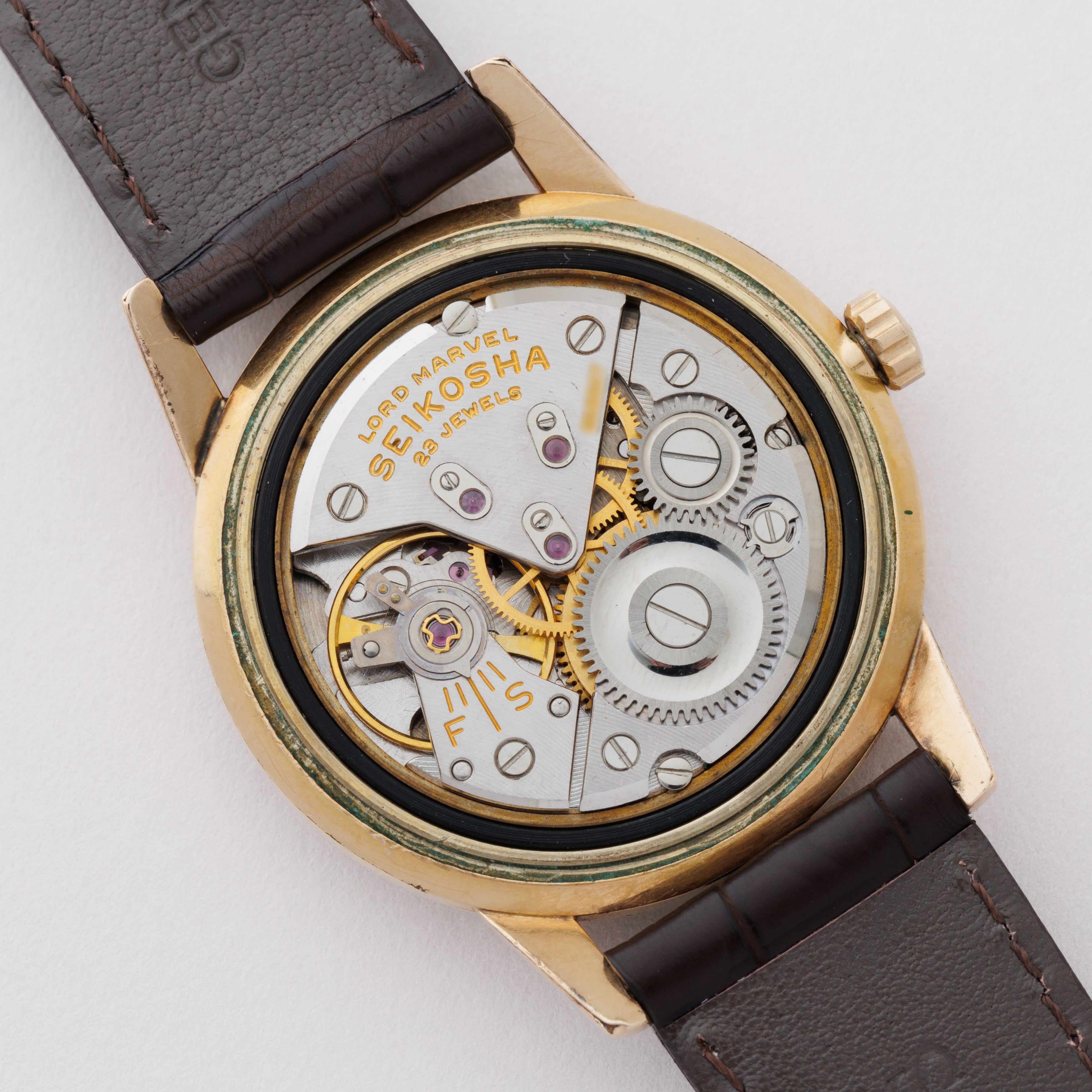 セイコー ロードマーベル 1963年製 Ref.15023E LM 14金張り ADダイヤル