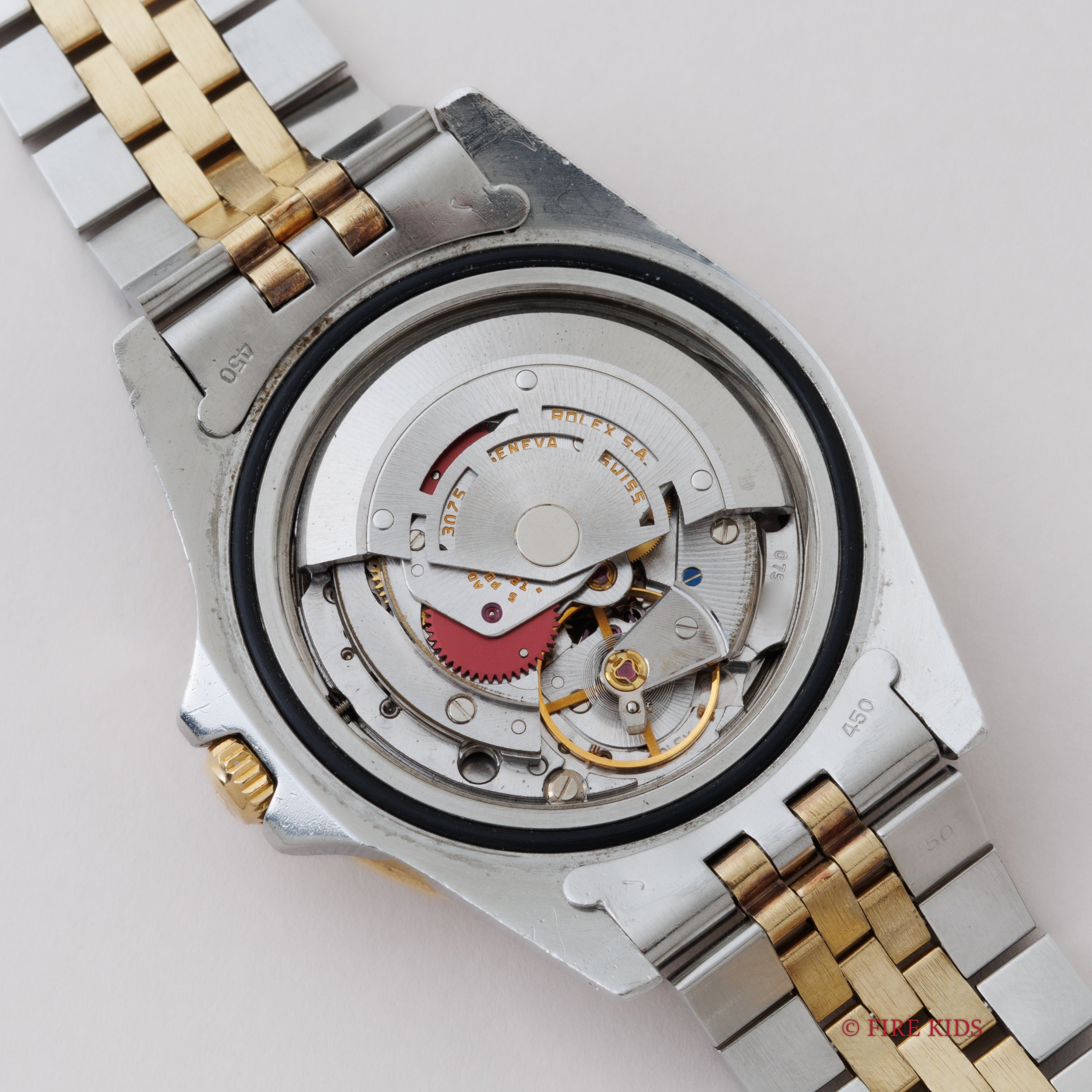 ロレックス 1981年製 GMTマスター コンビ 茶ツボ パティーナダイヤル Ref.16753 ルートビア 純正コンビジュビリーブレス ギャラ付