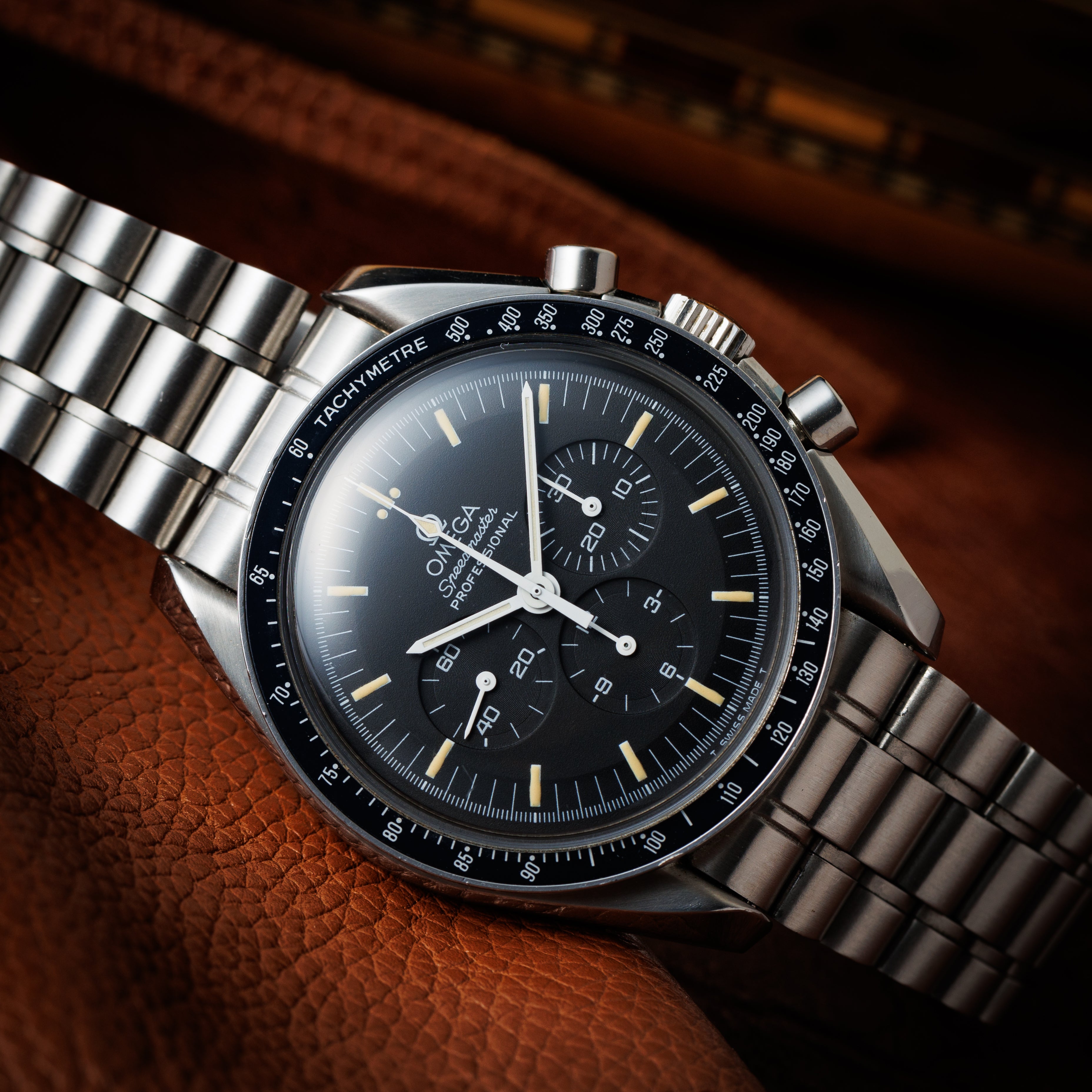 オメガ スピードマスター プロフェッショナル 1992年製 Ref.3590.50 Cal.861 ギャラ、冊子、タグ付き