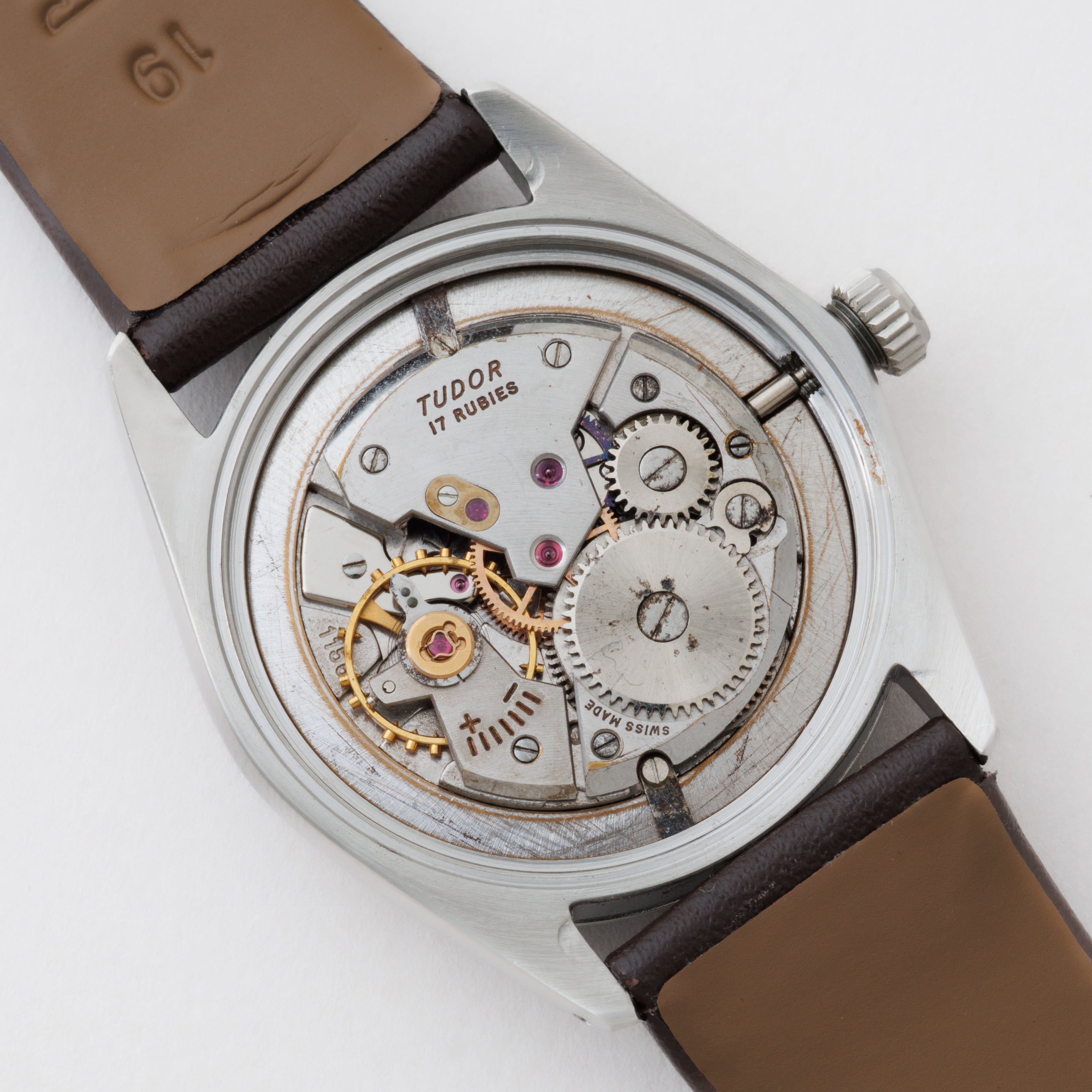 チューダー オイスター 小薔薇 1966年製 Ref.7984 王冠リューズ 砲弾インデックス ブルースチール秒針