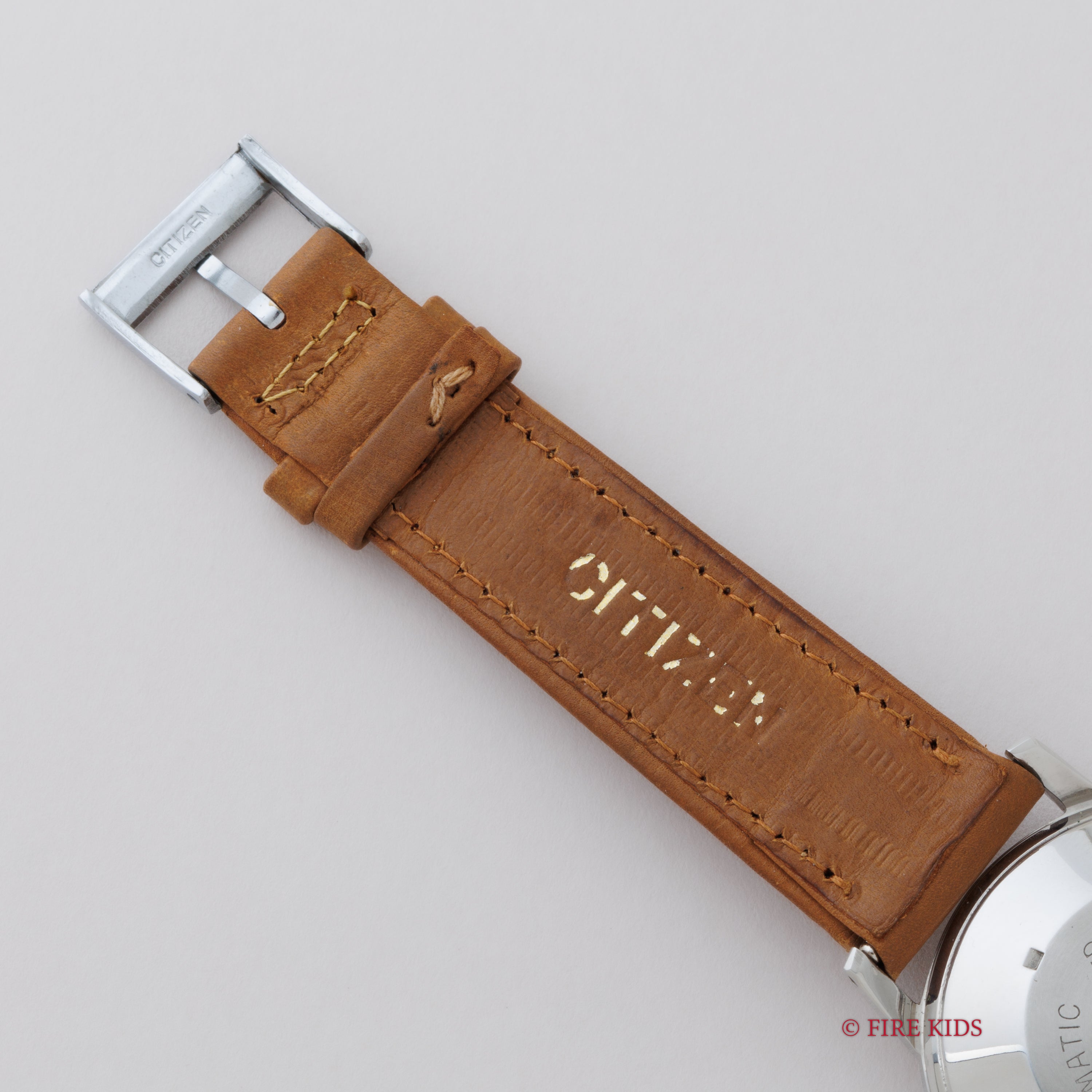 シチズン オート 1958年製 未使用品 箱、タグ付き 自動巻き オリジナル革ベルト、尾錠付き