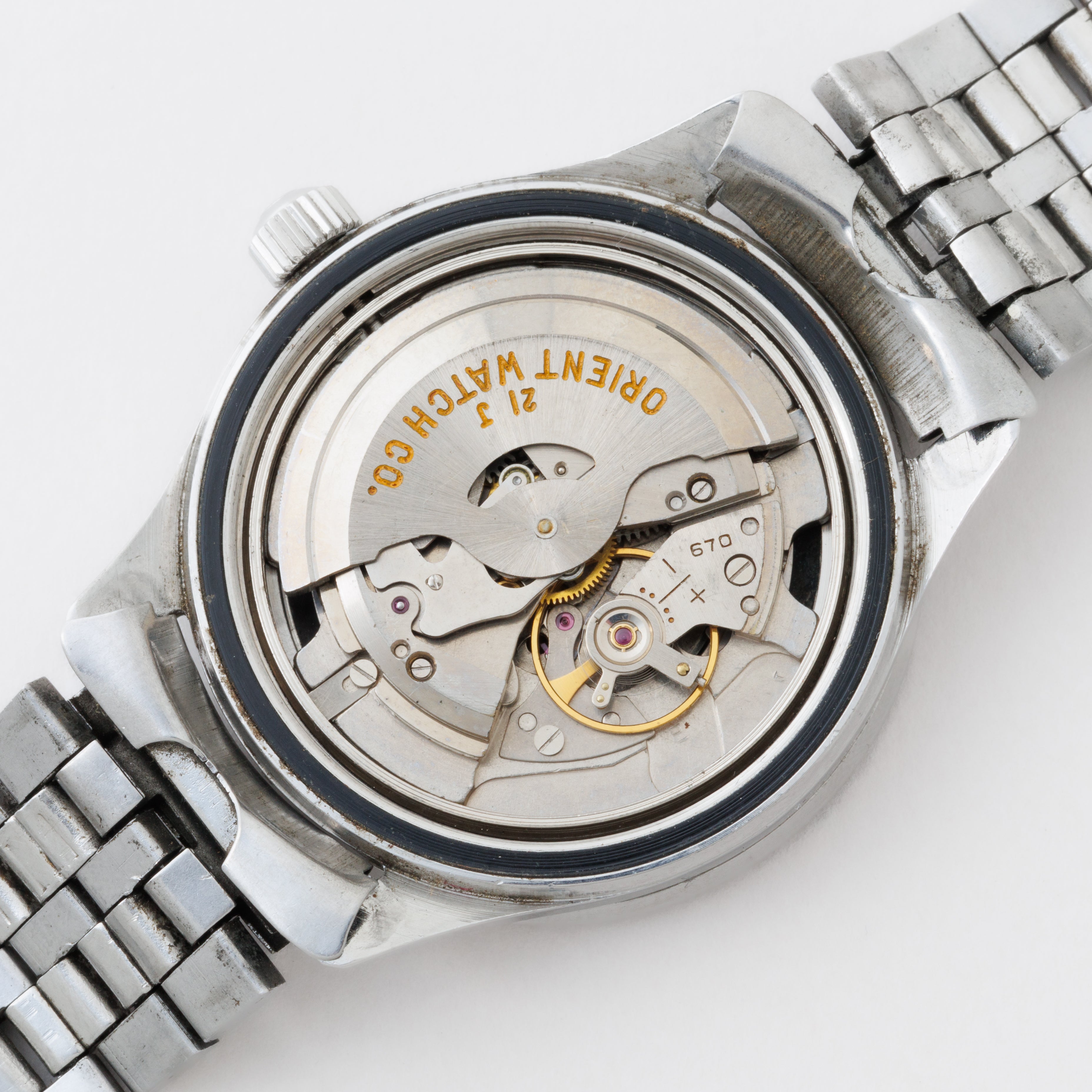 オリエント 1960年代製 カレンダー オート オリエント スイマー ワールドトリップ