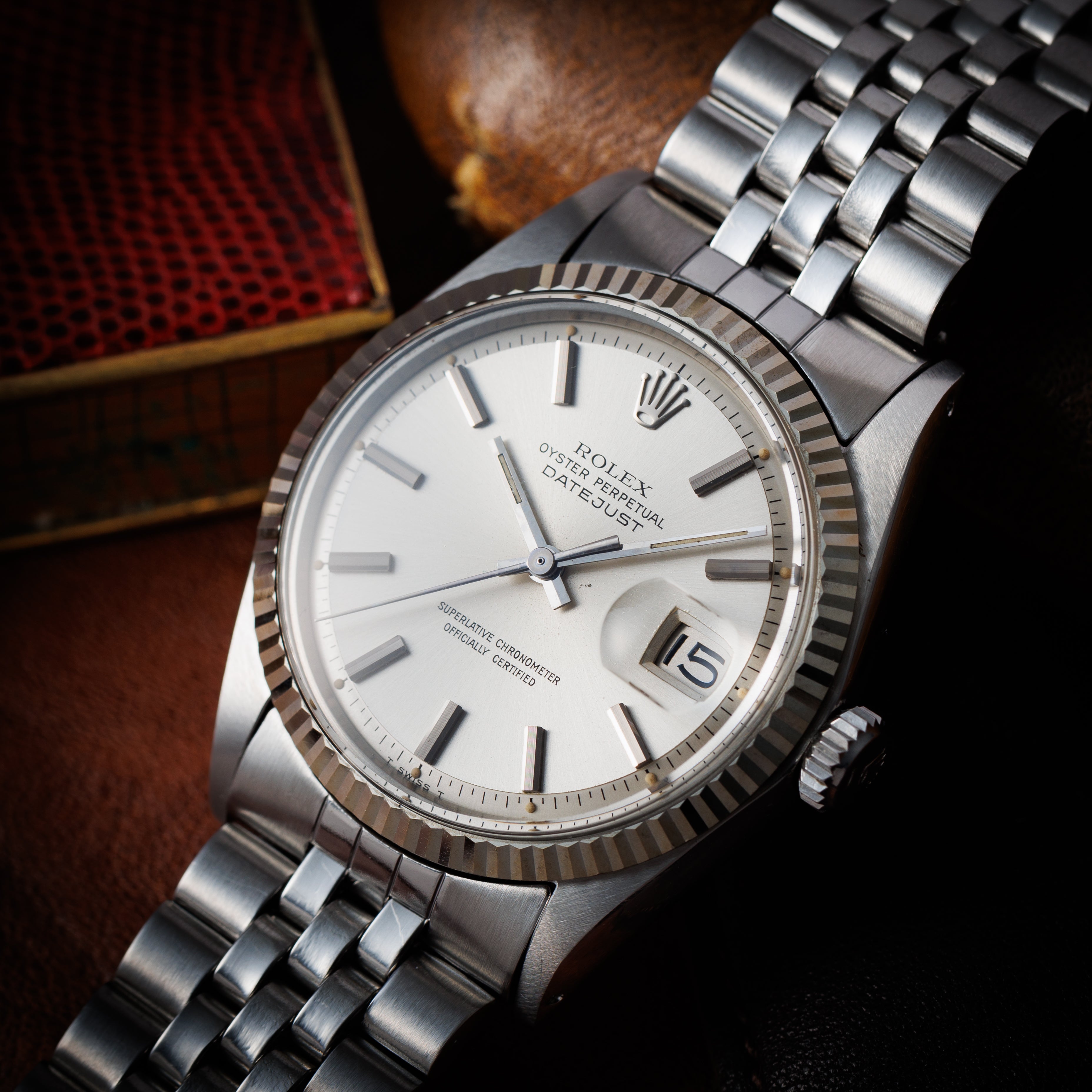 ロレックス デイトジャスト 1970年製 Ref.1601 シルバーダイヤル