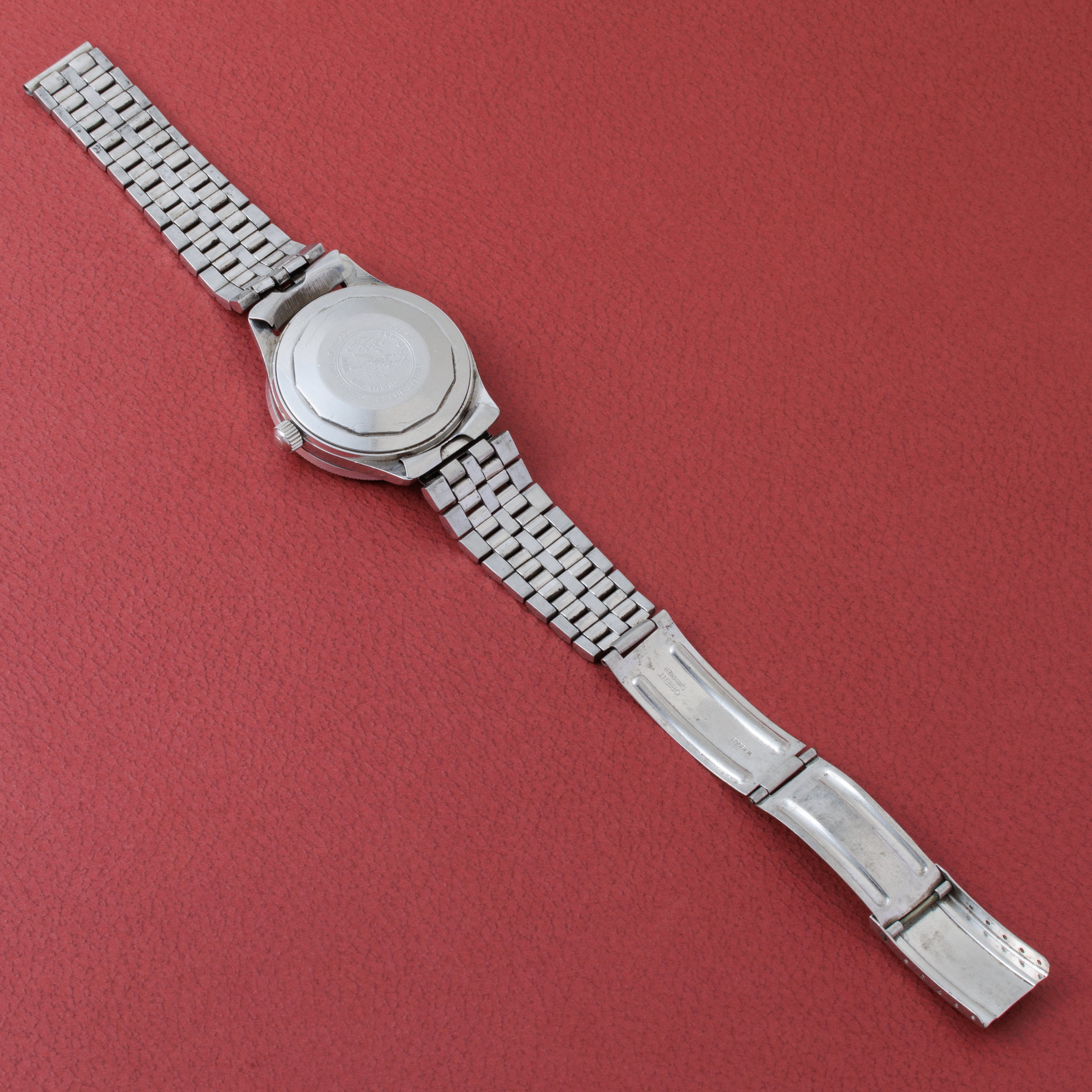 オリエント 1960年代製 カレンダー オート オリエント スイマー ワールドトリップ