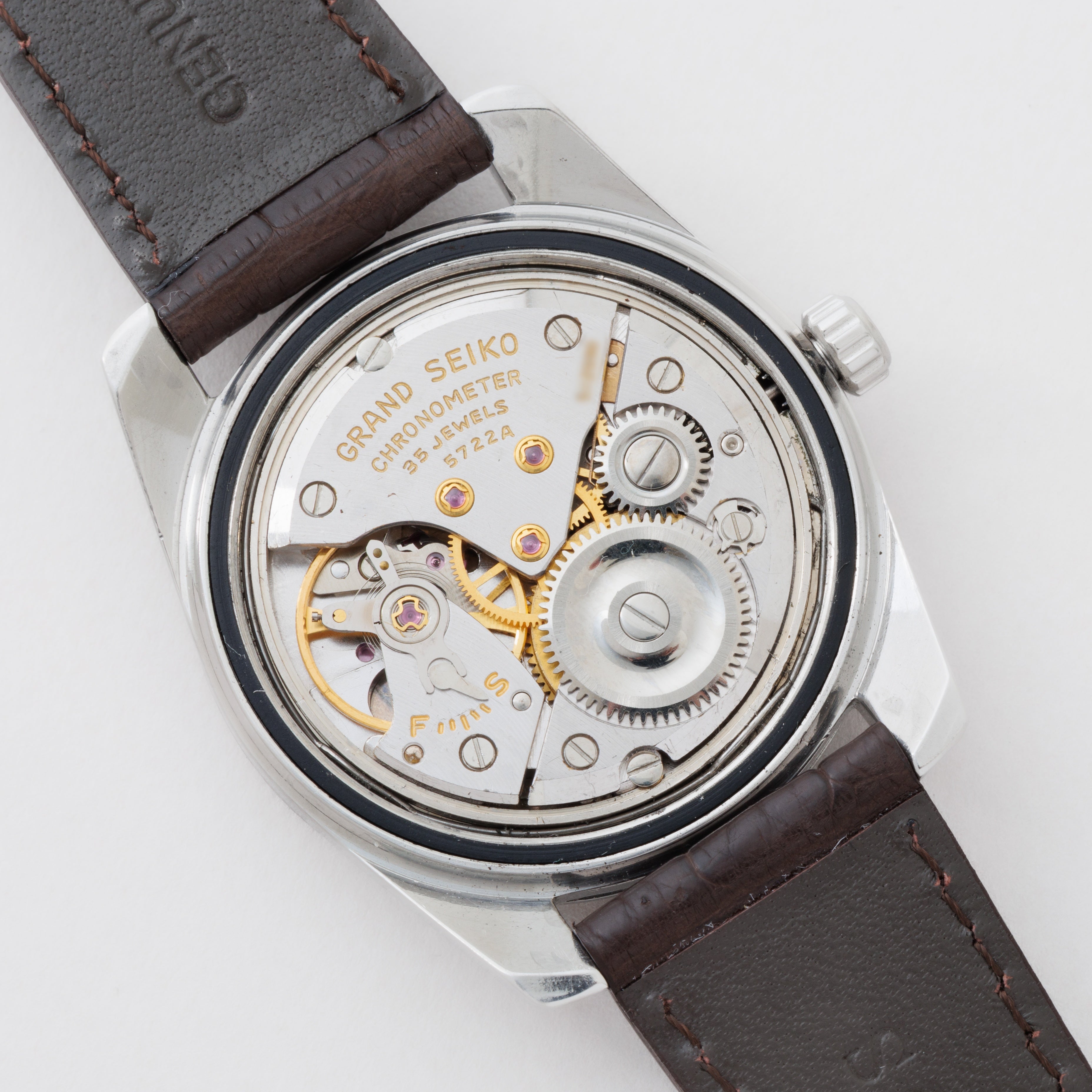 グランドセイコー 2nd前期 セルフデーター 1965年製 Ref.5722-9990 57GS クロノメーター 獅子メダル