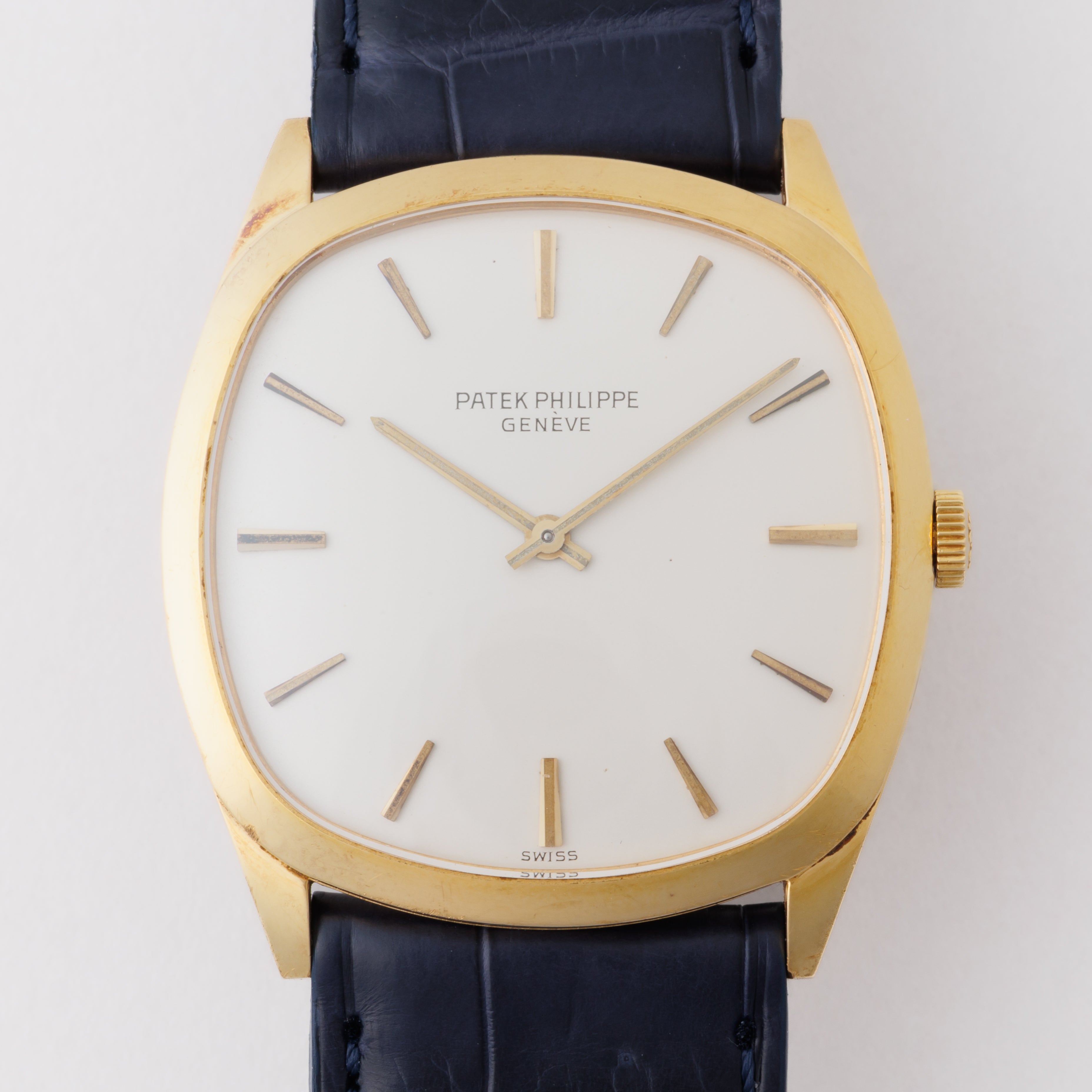 パテックフィリップ ゴールデンエリプス 18金無垢 手巻き 1970年代 Ref.3544 Cal.23-300PM