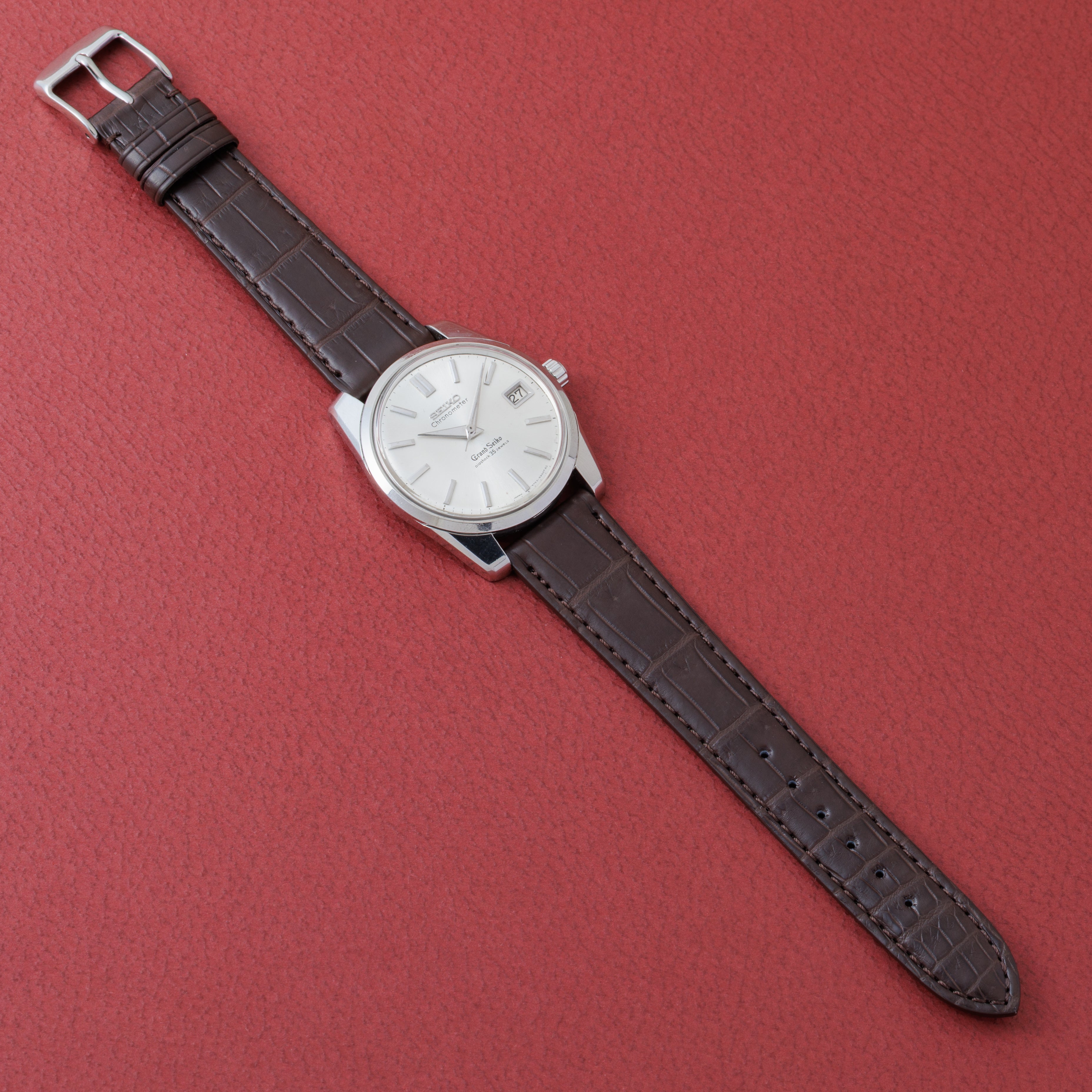 グランドセイコー 2nd前期 セルフデーター 1965年製 Ref.5722-9990 57GS クロノメーター 獅子メダル