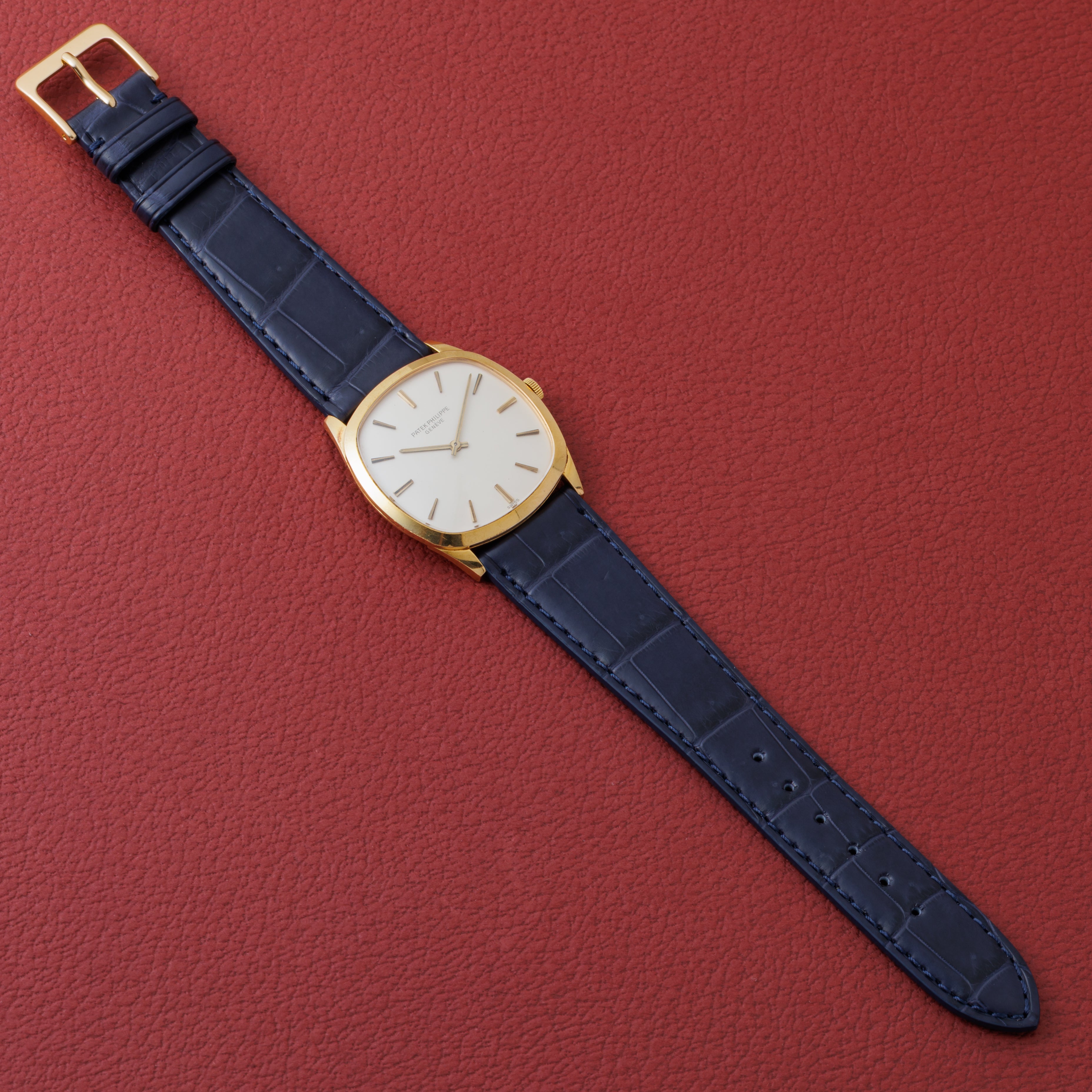 パテックフィリップ ゴールデンエリプス 18金無垢 手巻き 1970年代 Ref.3544 Cal.23-300PM