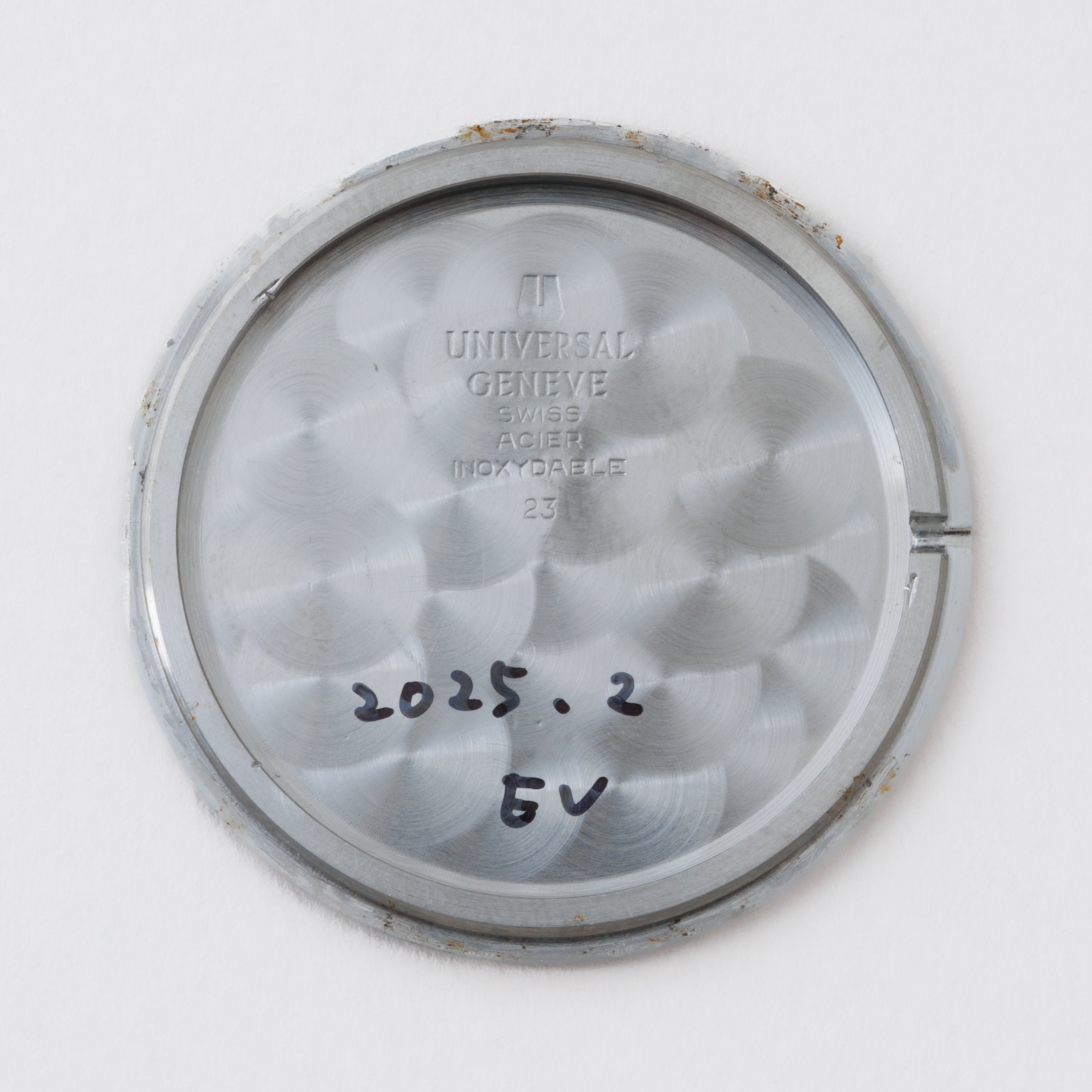 ユニバーサル ホワイトシャドウ オートマチック ウルトラスリム 1970年代製