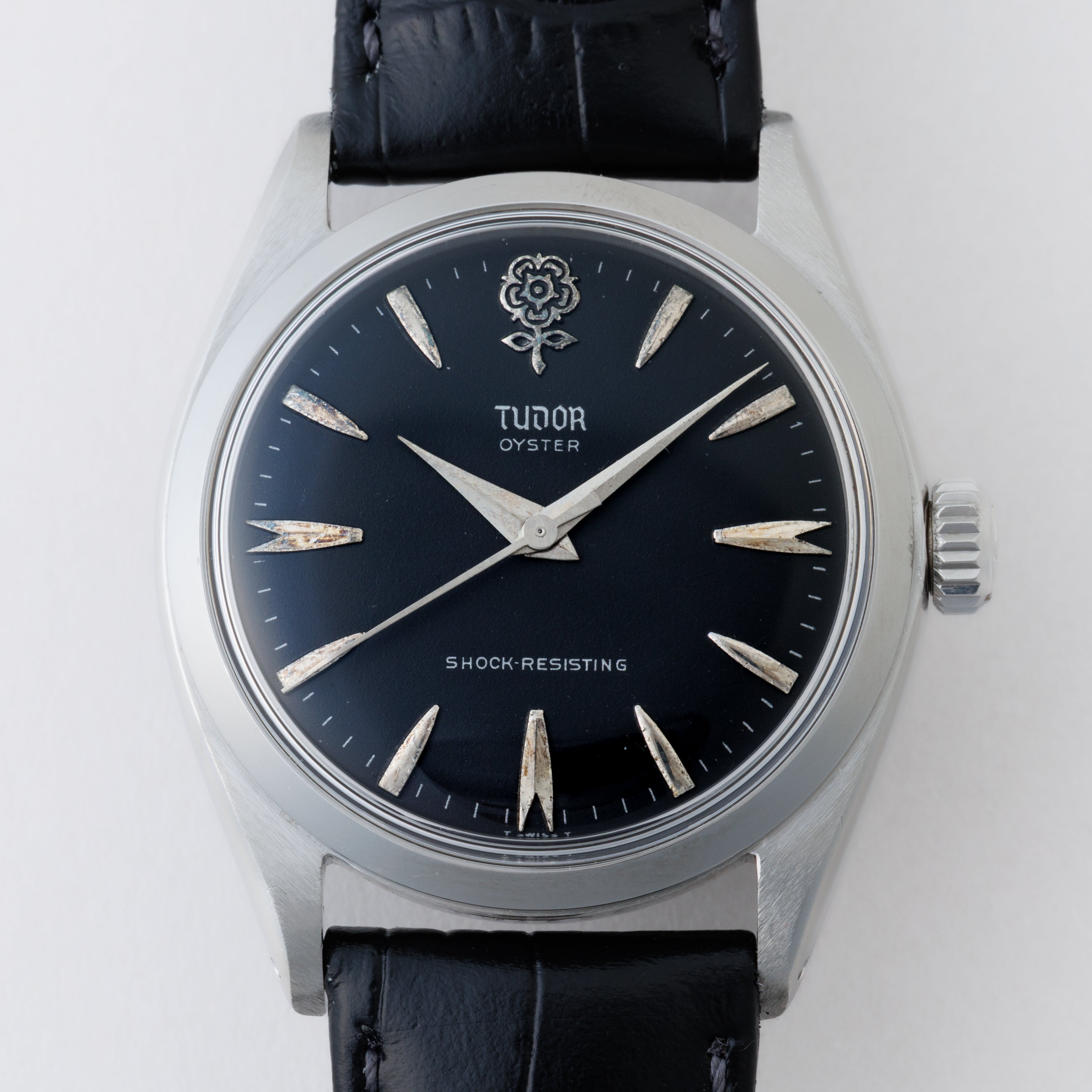 チューダー デカバラ 1960年製 Ref.7934 オイスター 手巻き BKリダン 王冠リューズ