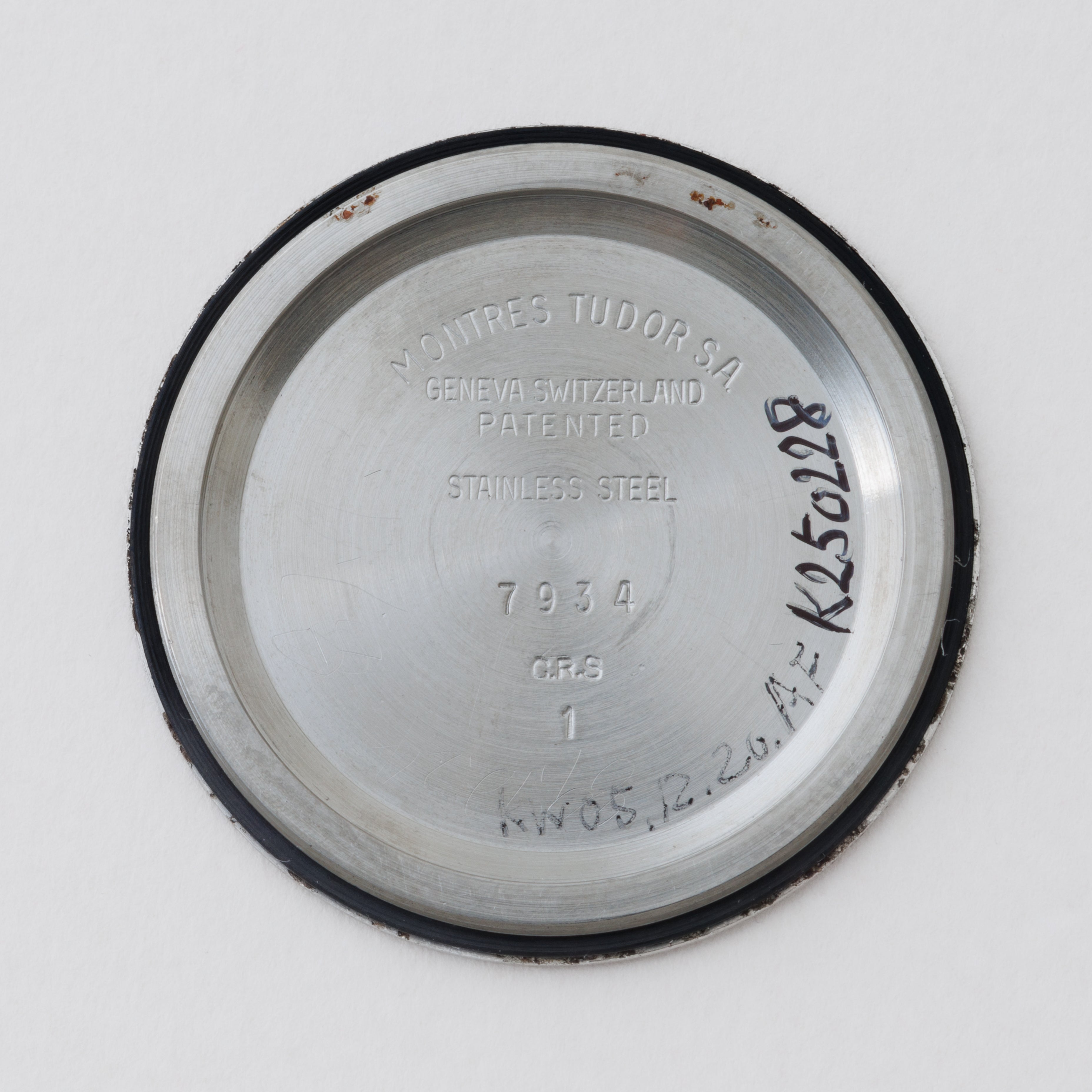 チューダー デカバラ 1960年製 Ref.7934 オイスター 手巻き BKリダン 王冠リューズ