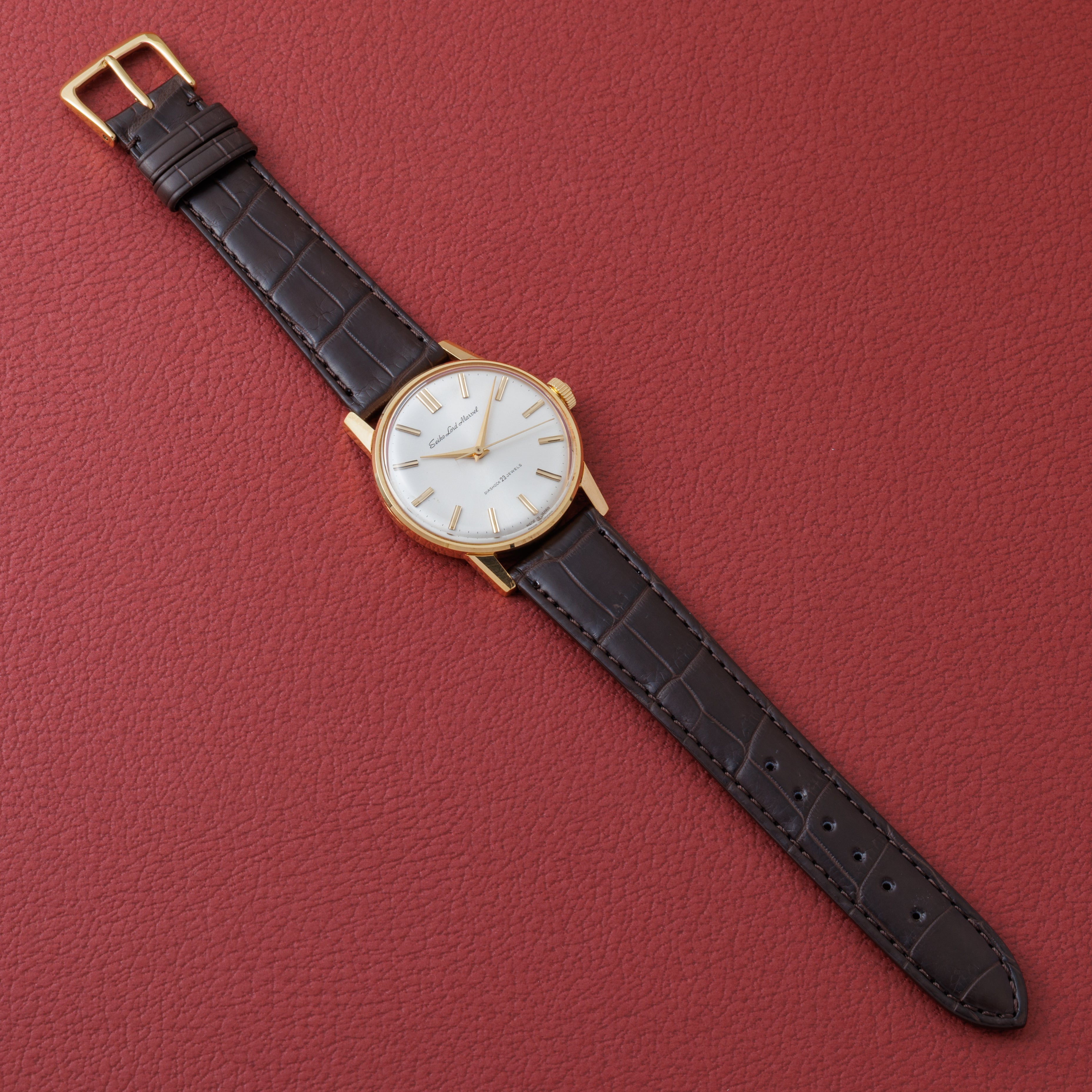 セイコー 18金無垢ロードマーベル ロービート手巻き 1967年製 Ref.5740-1990