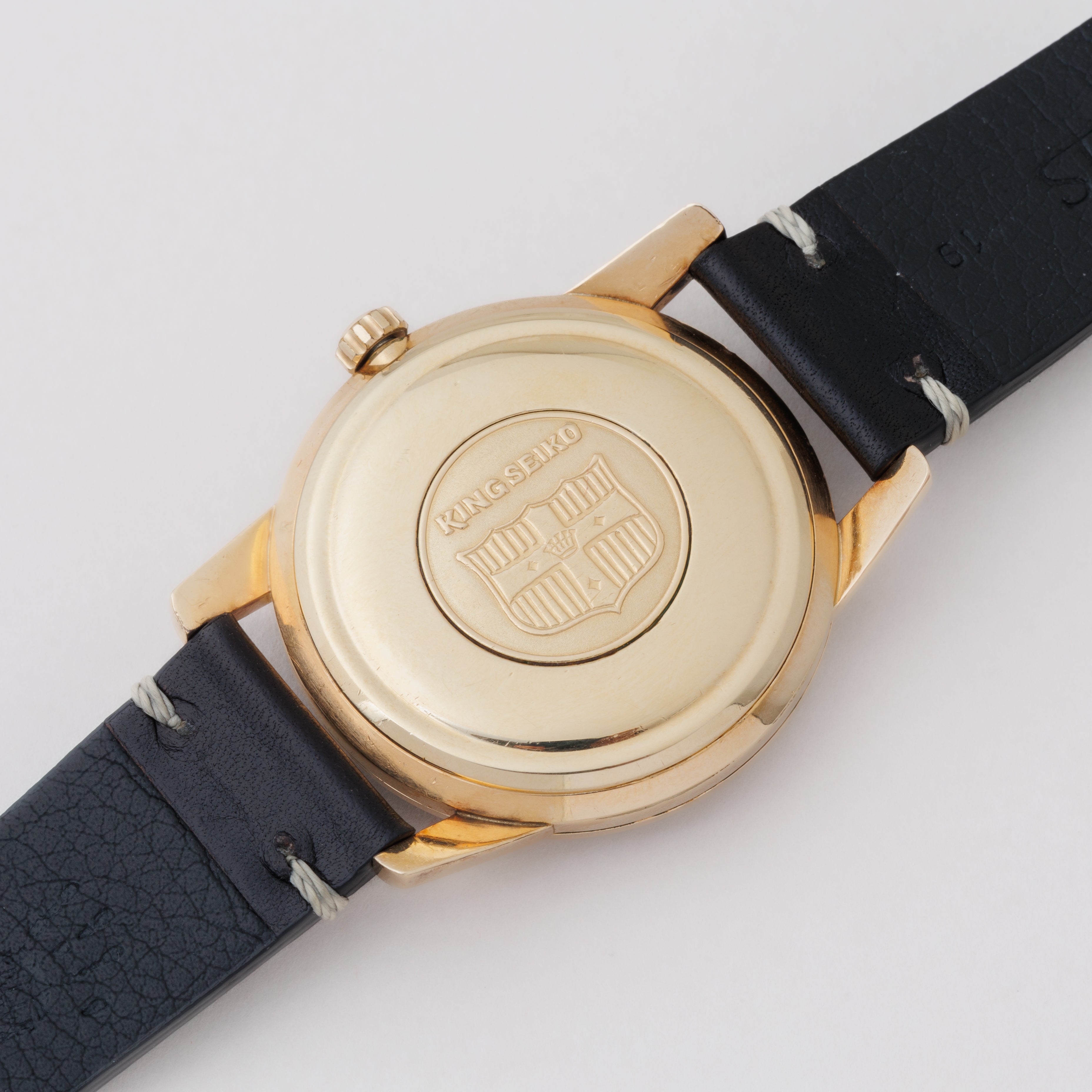キングセイコー 1964年製 AGFケース Ref.44‐2000 盾メダリオン ロービート手巻きノンデイト 44KS