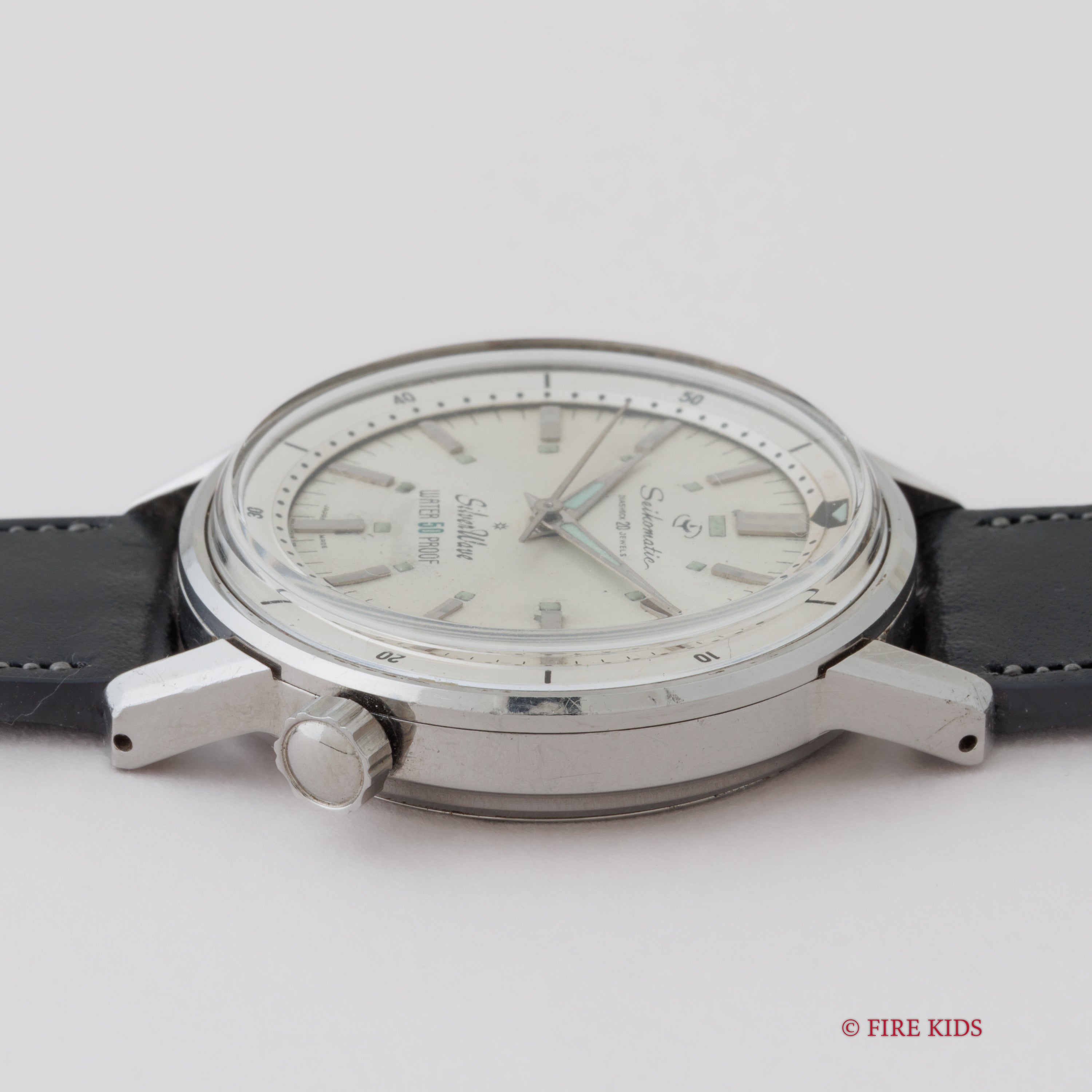 セイコー スポーツマチック シルバーウェーブ 1962年製 Ref.J12082 SDダイヤル 回転ベゼル 自動巻