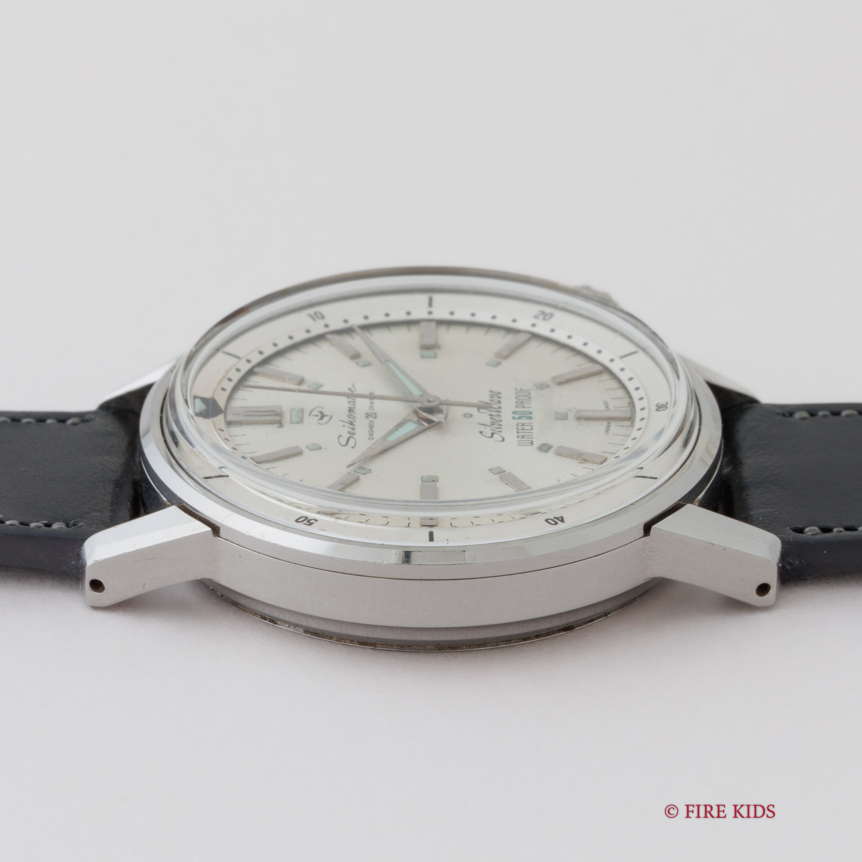 セイコー スポーツマチック シルバーウェーブ 1962年製 Ref.J12082 SDダイヤル 回転ベゼル 自動巻