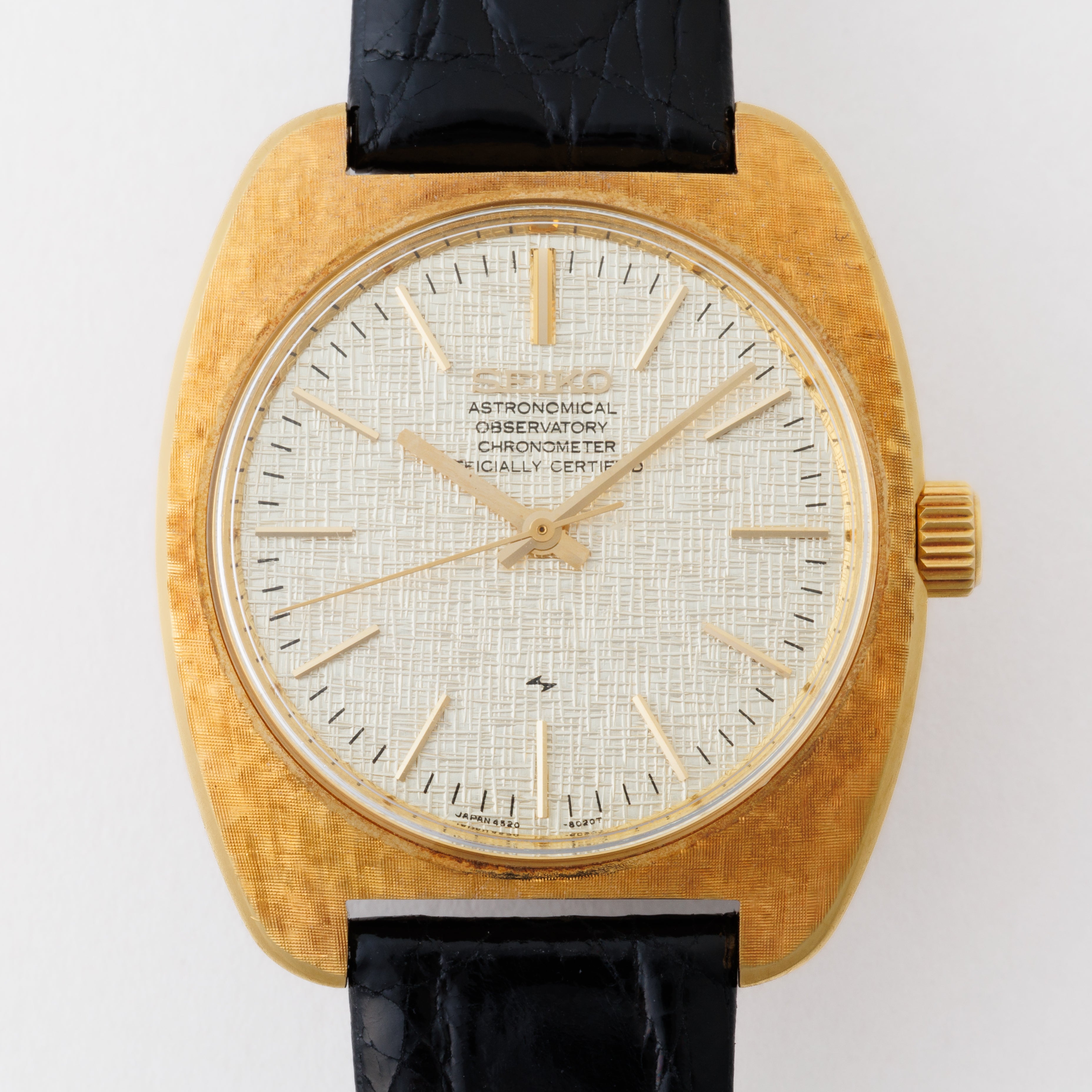 セイコー 天文台クロノメーター グランドセイコー 45GSN 18金無垢 1970年製(昭和45年製) 純正尾錠