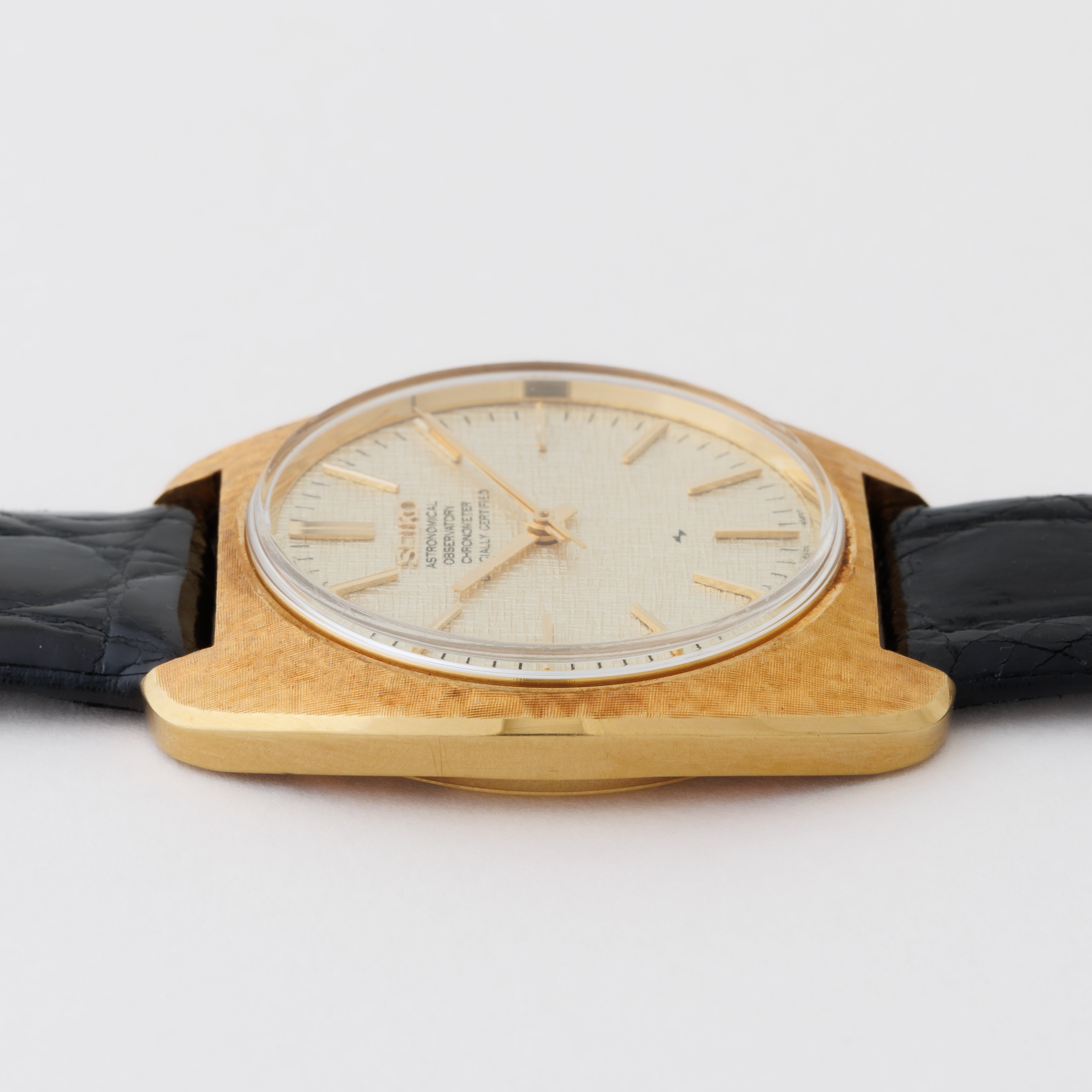 セイコー 天文台クロノメーター グランドセイコー 45GSN 18金無垢 1970年製(昭和45年製) 純正尾錠