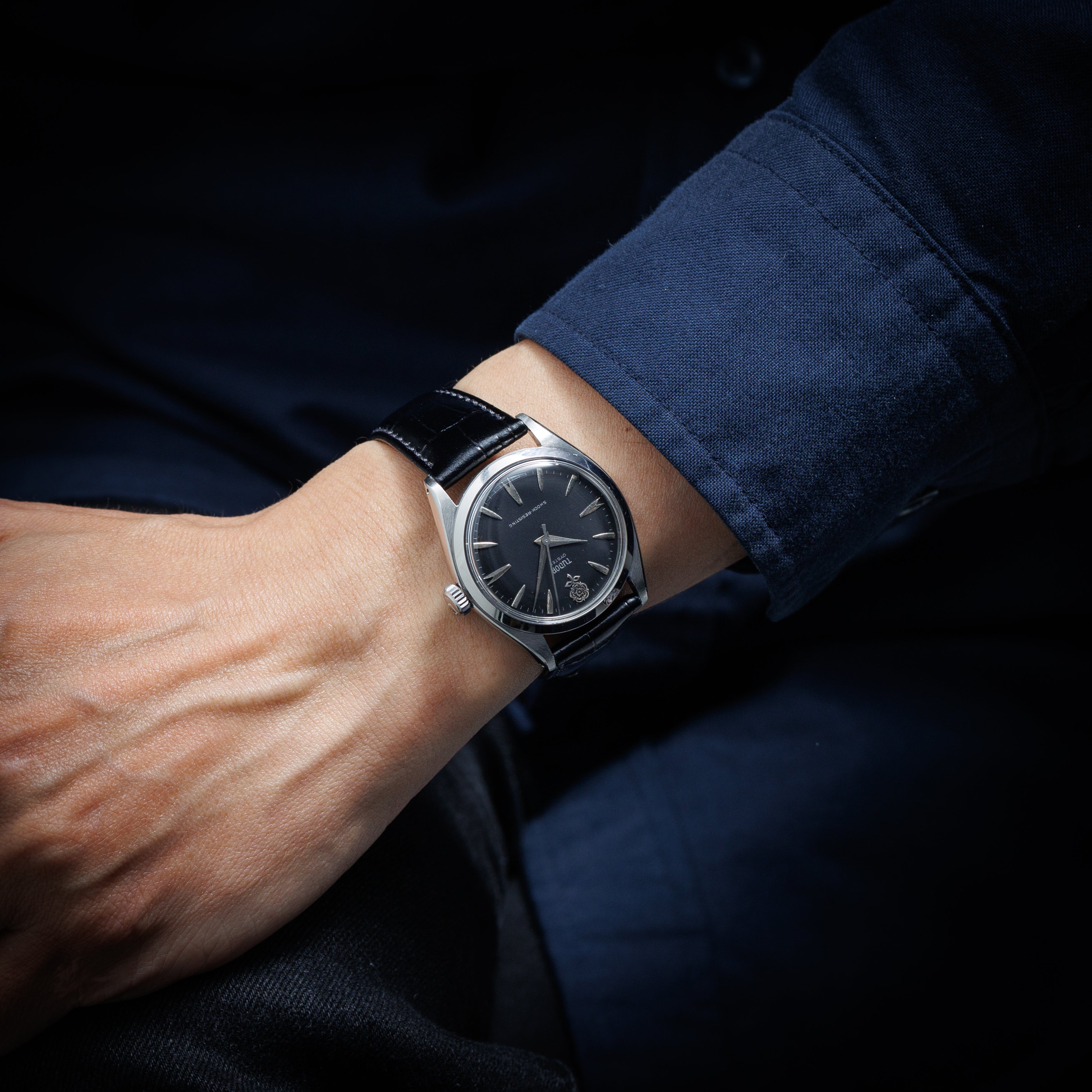 チューダー デカバラ 1960年製 Ref.7934 オイスター 手巻き BKリダン 王冠リューズ