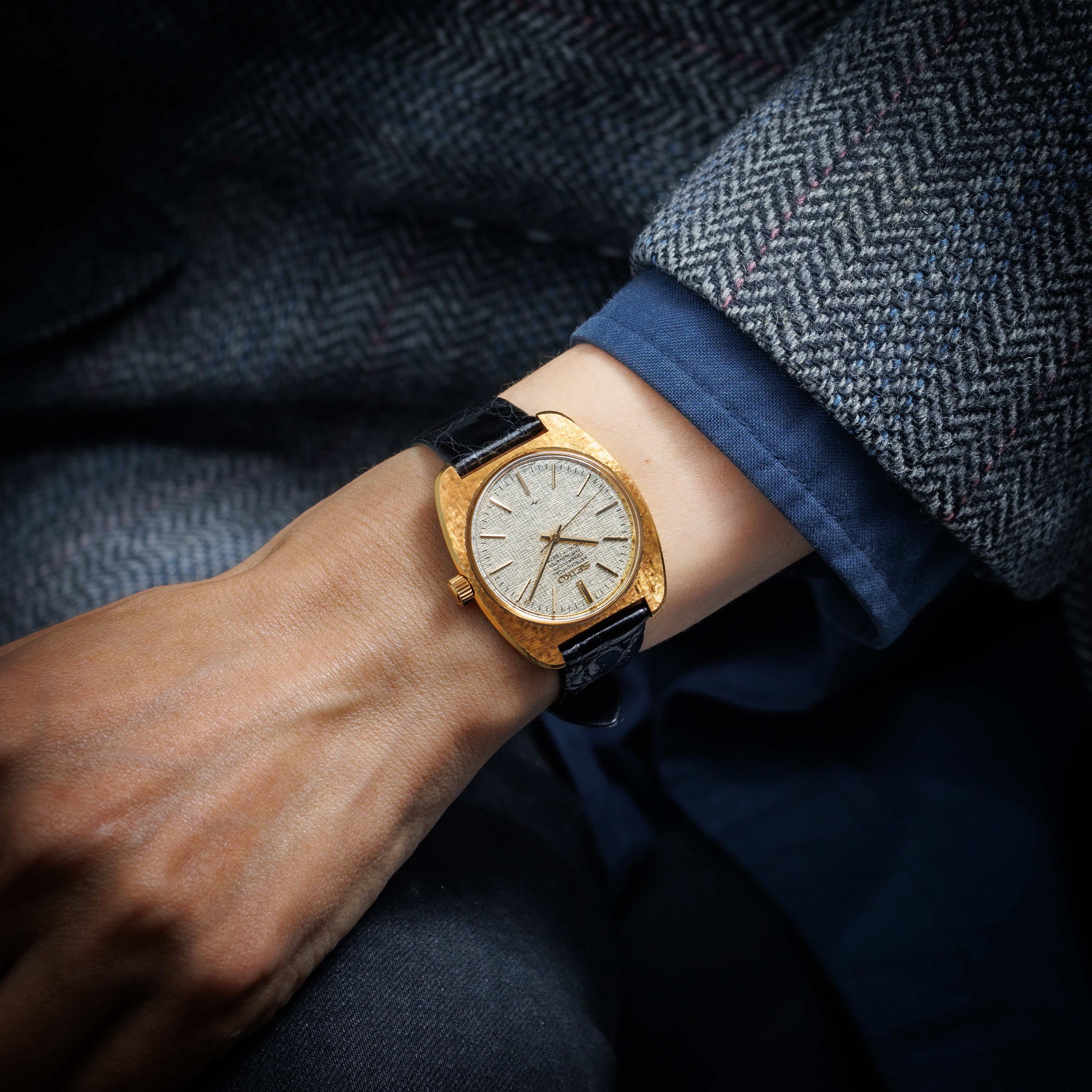 セイコー 天文台クロノメーター グランドセイコー 45GSN 18金無垢 1970年製(昭和45年製) 純正尾錠