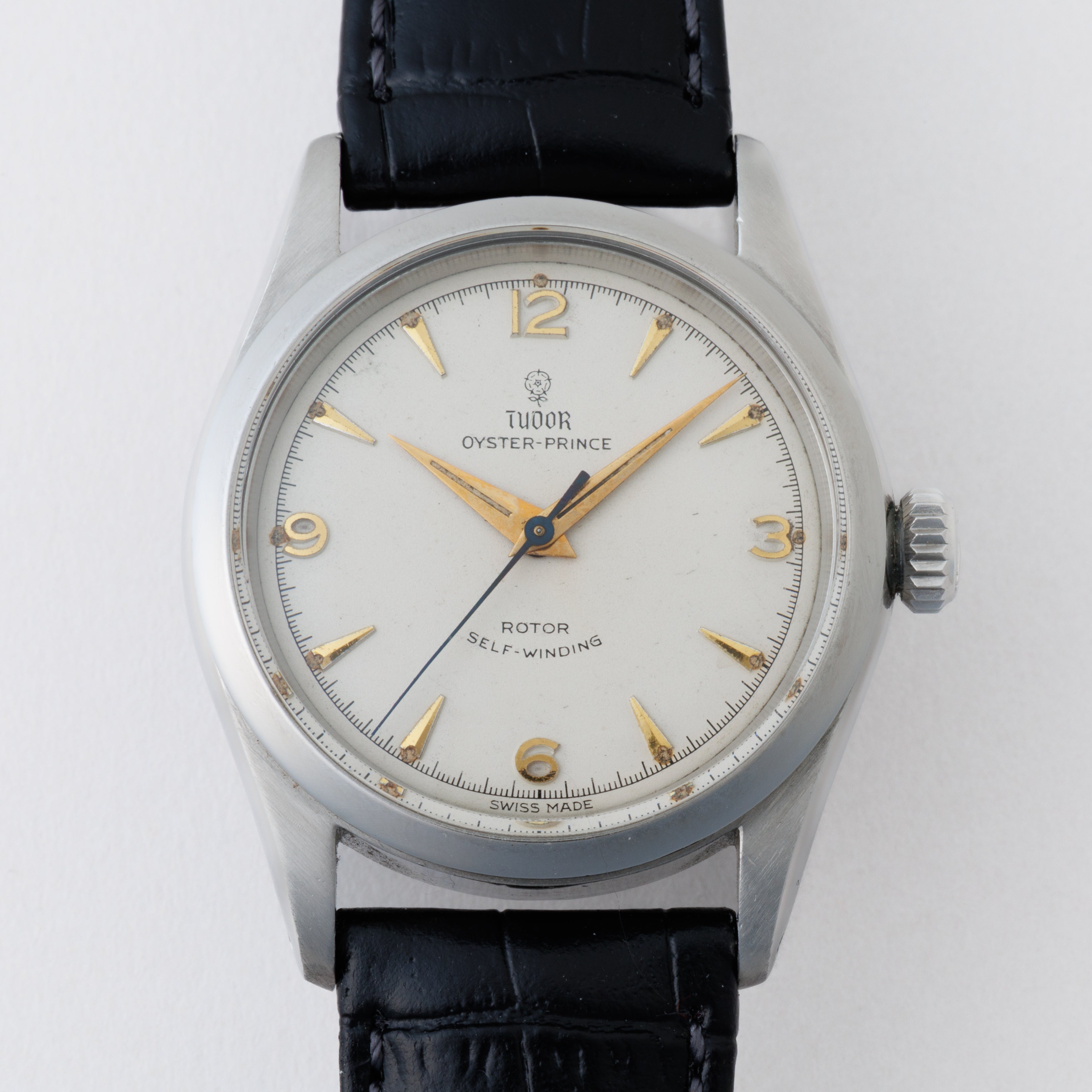 チューダー 小バラ オイスタープリンス ノンデイト自動巻 Cal.390 王冠リューズ バタフライローター