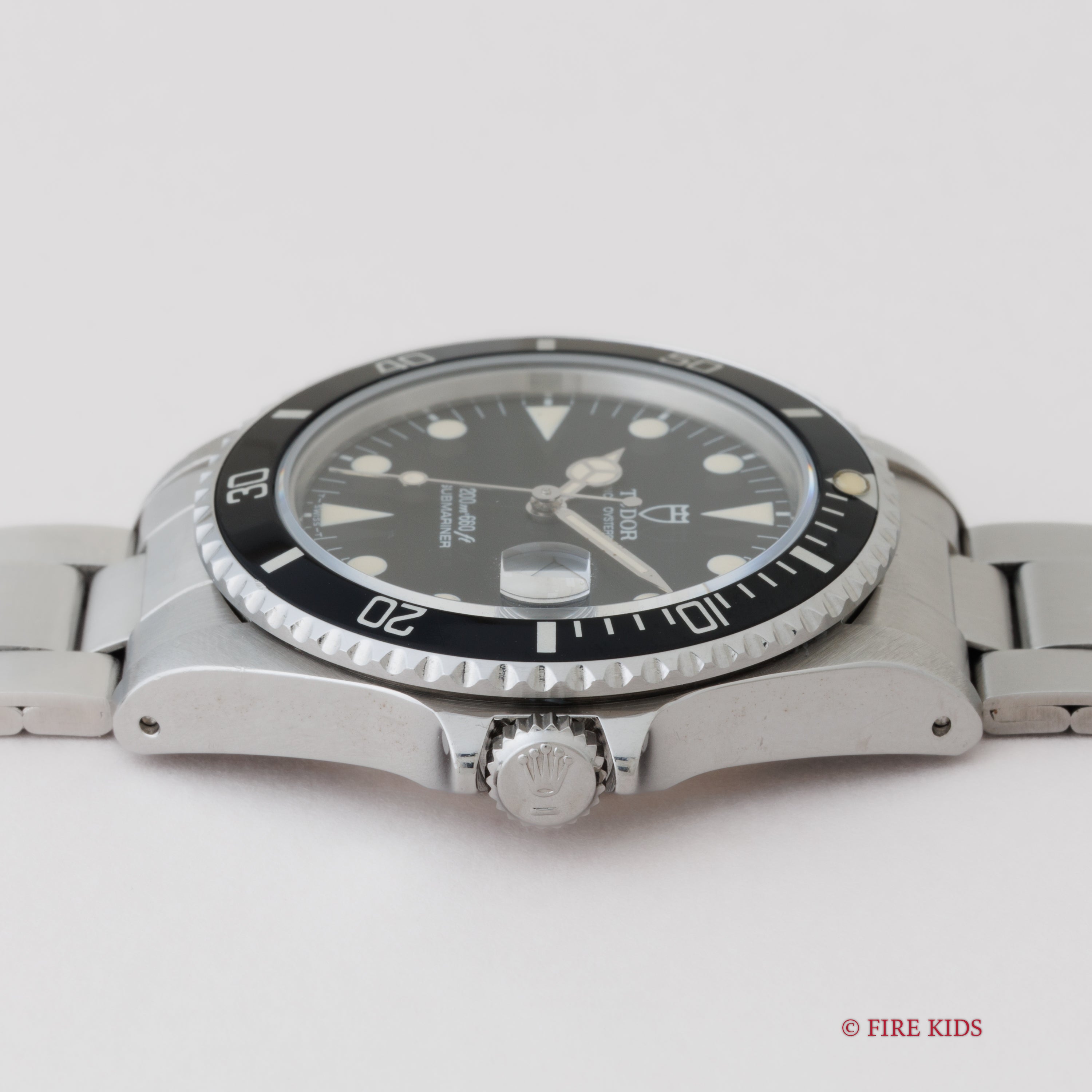 チューダー サブマリーナー ミッドサブ 1995年製 Ref.75190 ブラックダイヤル ギャラ付