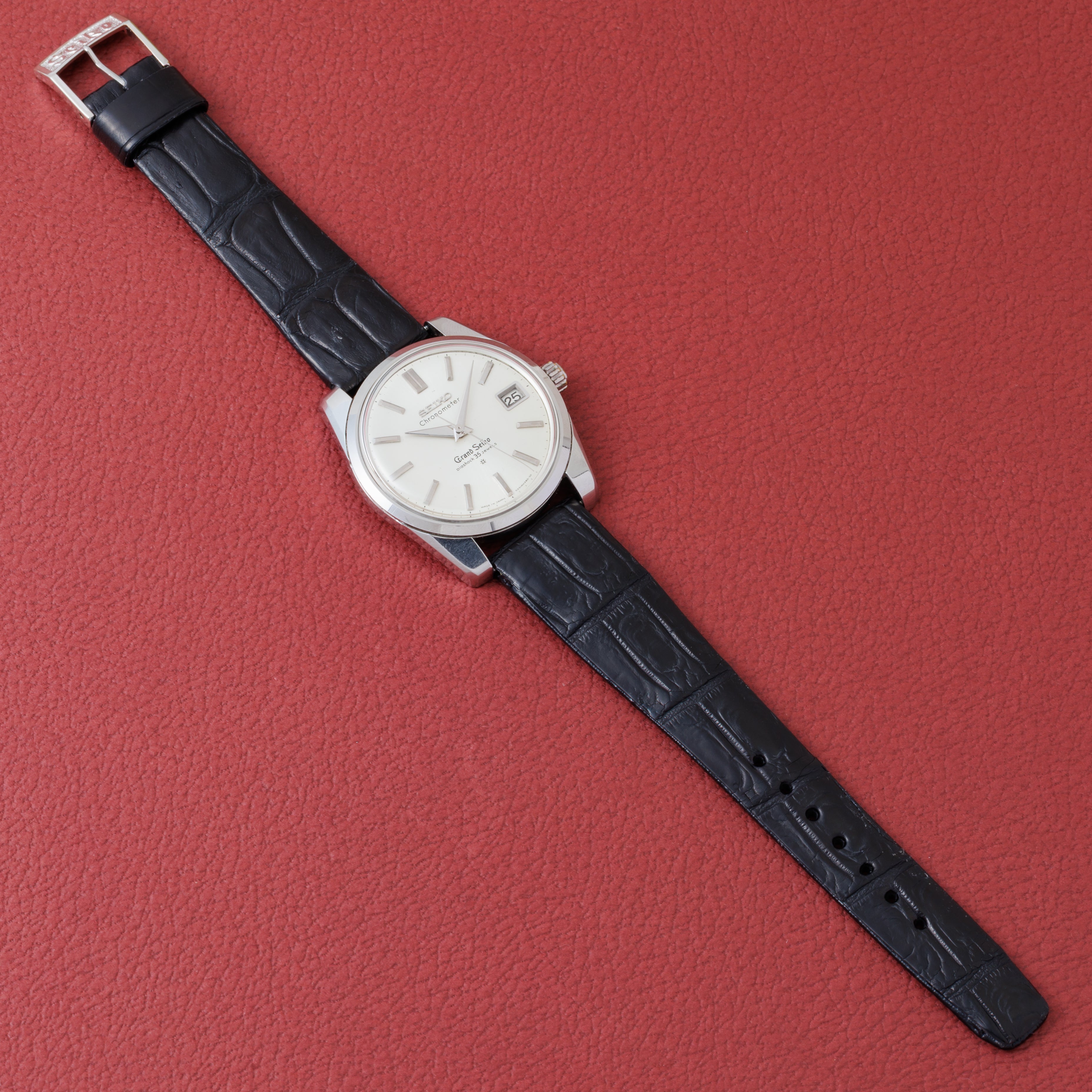 グランドセイコー セルフデーター 1963年製 Ref.43999 GS2nd最初期型 獅子メダル SDダイヤル