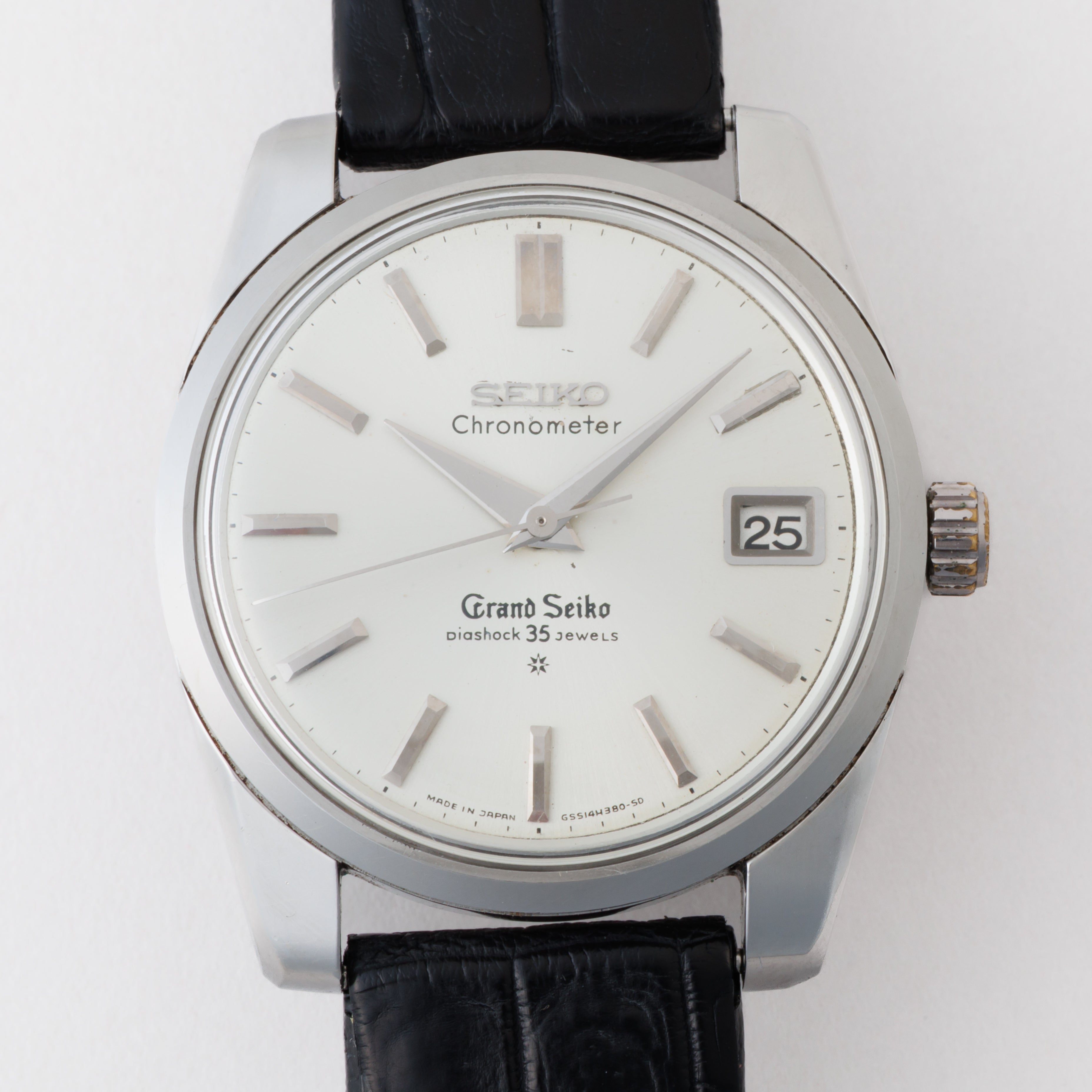 グランドセイコー セルフデーター 1963年製 Ref.43999 GS2nd最初期型 獅子メダル SDダイヤル