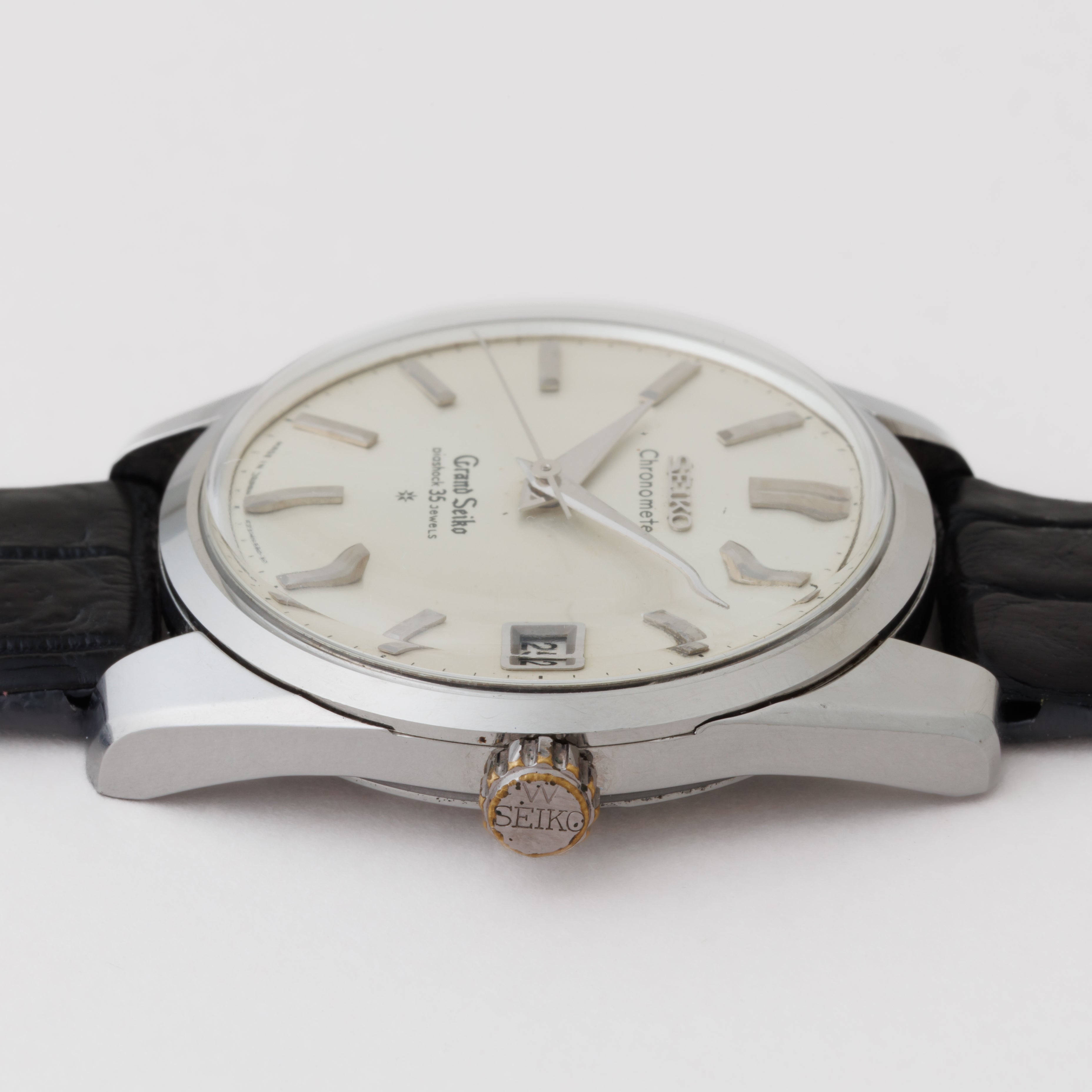 グランドセイコー セルフデーター 1963年製 Ref.43999 GS2nd最初期型 獅子メダル SDダイヤル