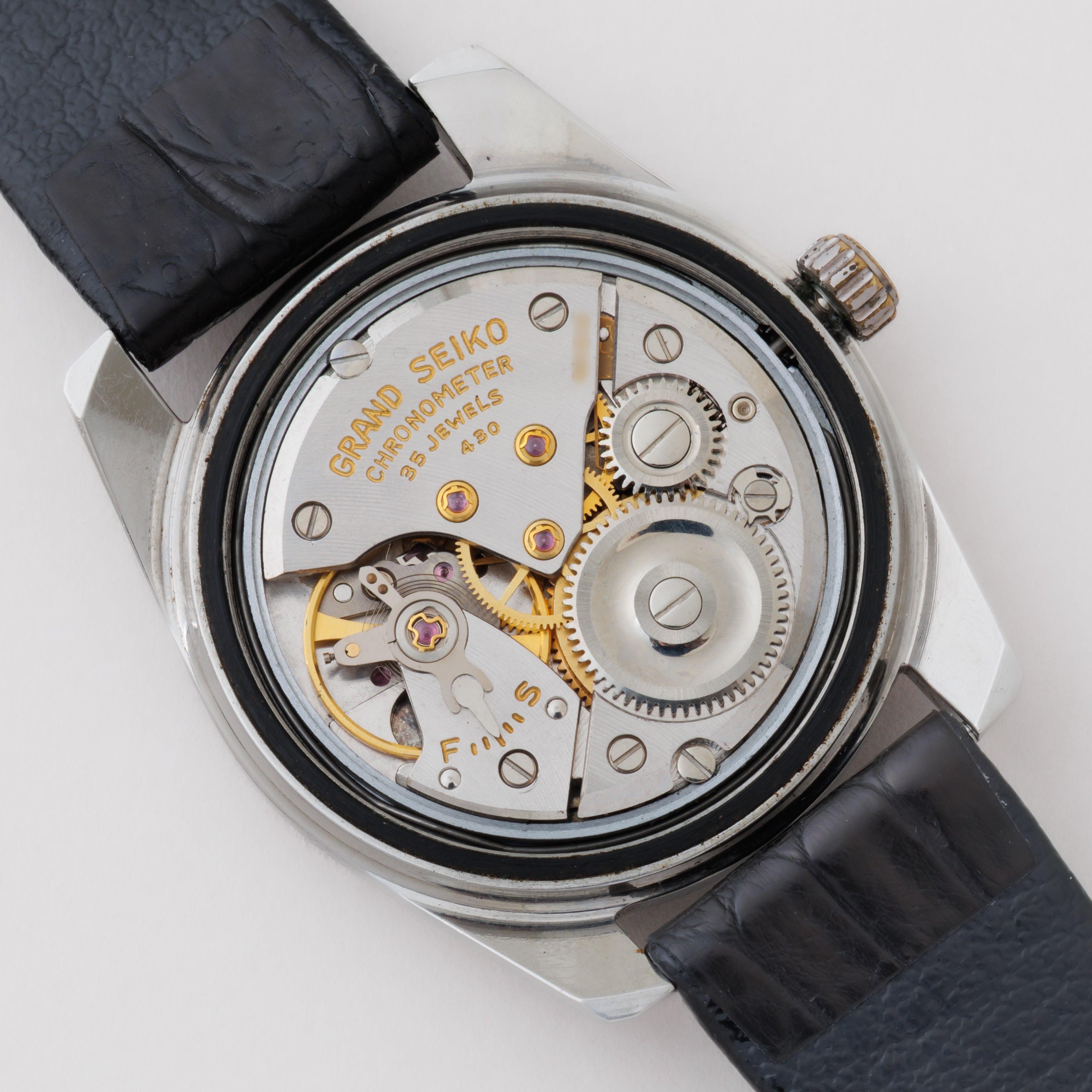 グランドセイコー セルフデーター 1963年製 Ref.43999 GS2nd最初期型 獅子メダル SDダイヤル