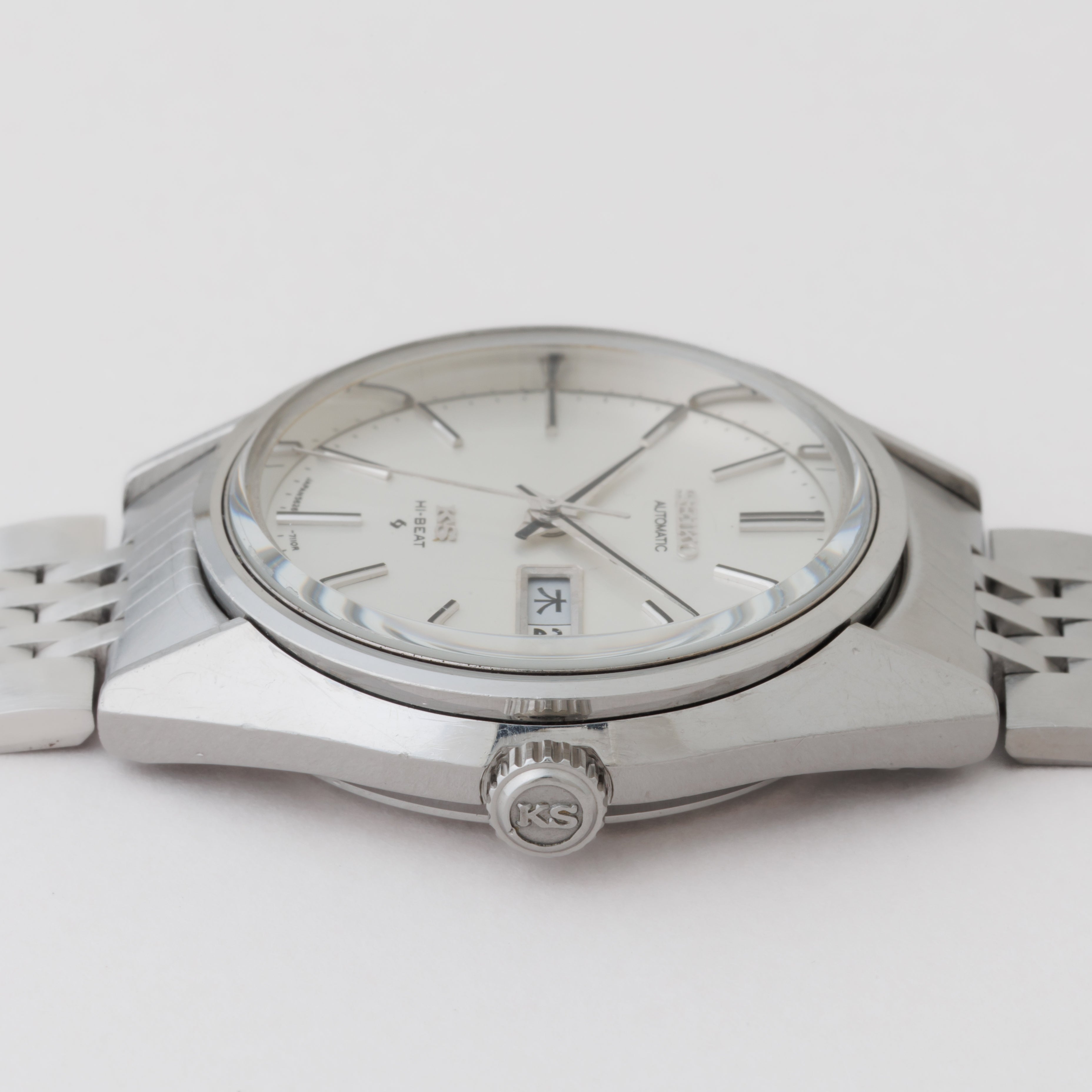 キングセイコー ハイビート 1974年製 Ref.5626-7113 56KS シルバーダイヤル 純正ブレス