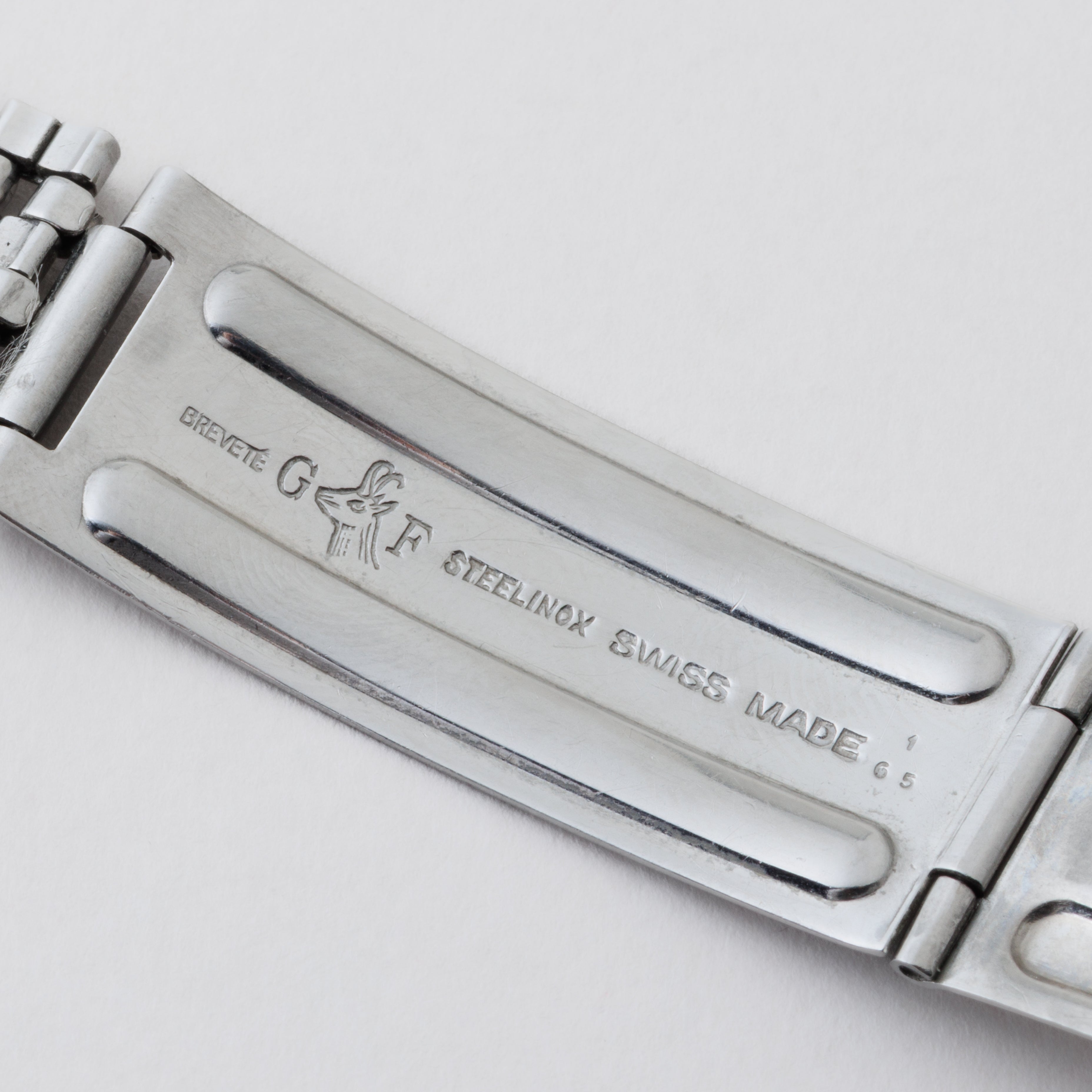 IWC インヂュニア ノンデイト 1960年製(昭和35年製) 純正ゲイフレアーブレス付き