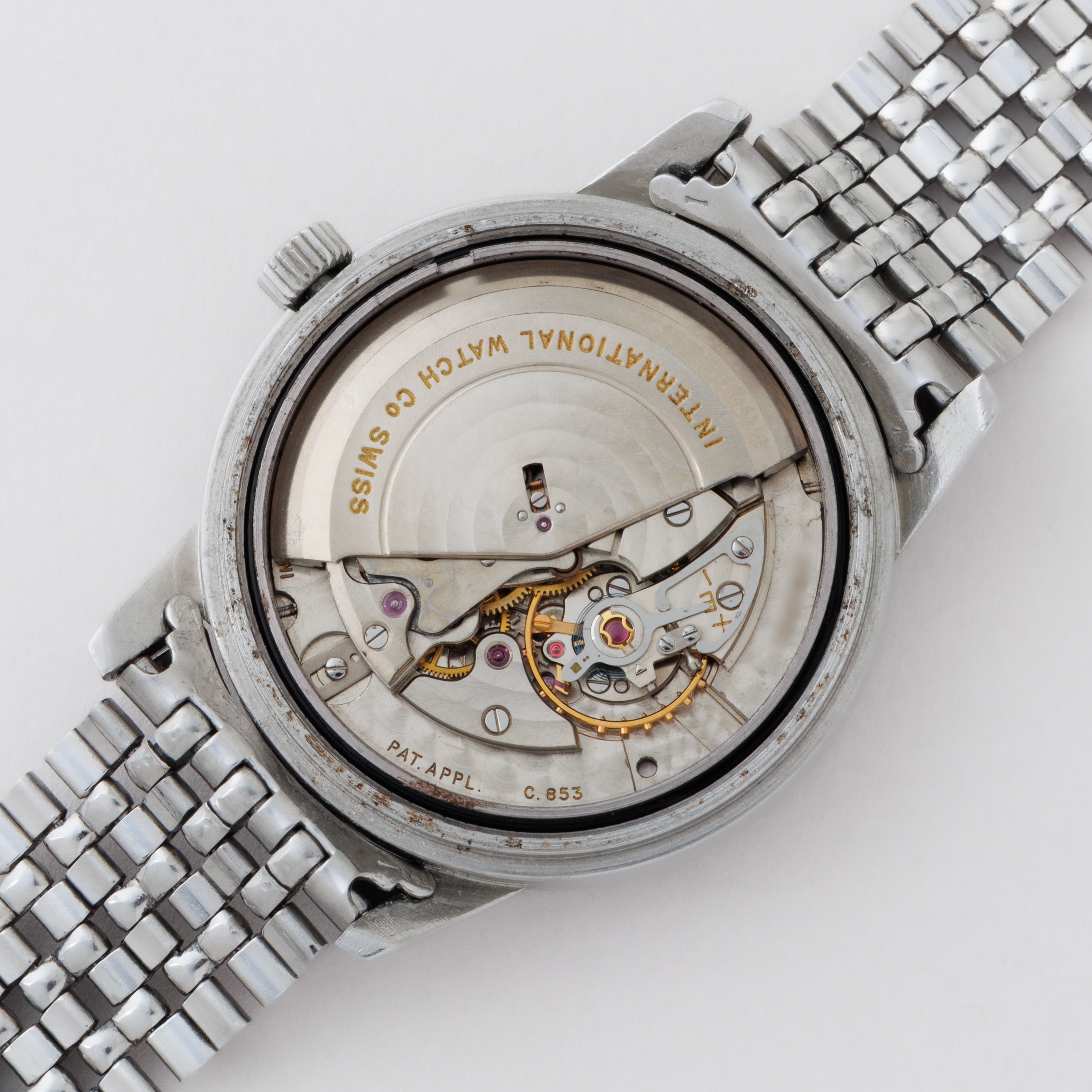 IWC インヂュニア ノンデイト 1960年製(昭和35年製) 純正ゲイフレアーブレス付き