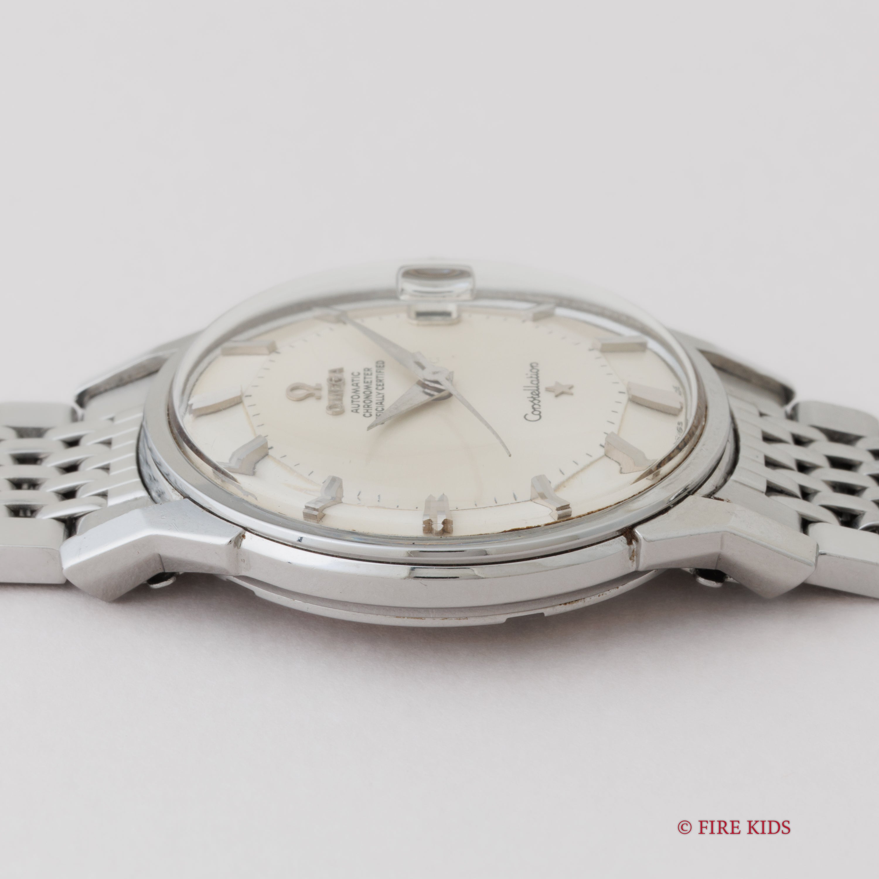 オメガ コンステレーション 12角 1967年製 パイパンダイヤル 自動巻クロノメーター Cal.564 純正ブレス