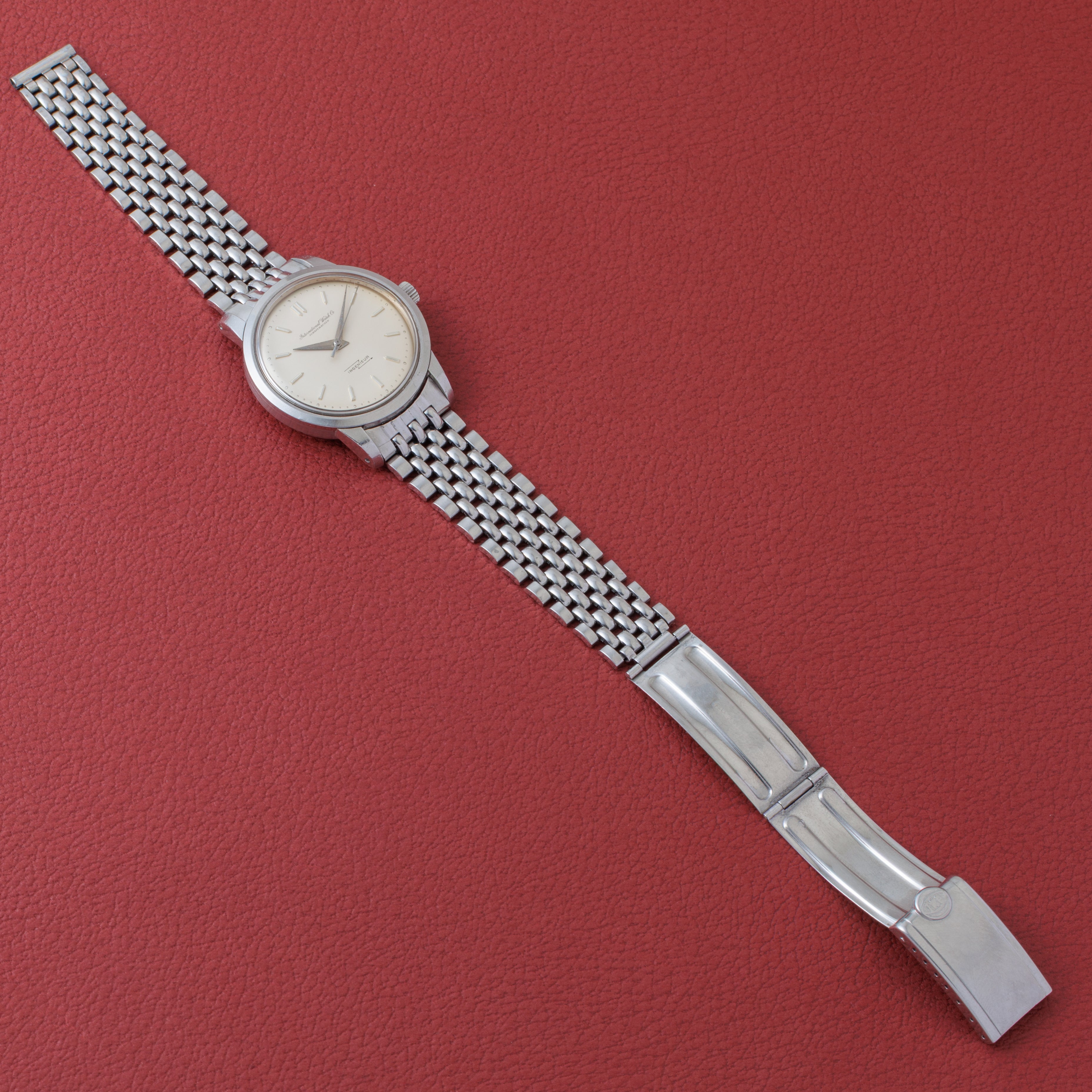 IWC インヂュニア ノンデイト 1960年製(昭和35年製) 純正ゲイフレアーブレス付き