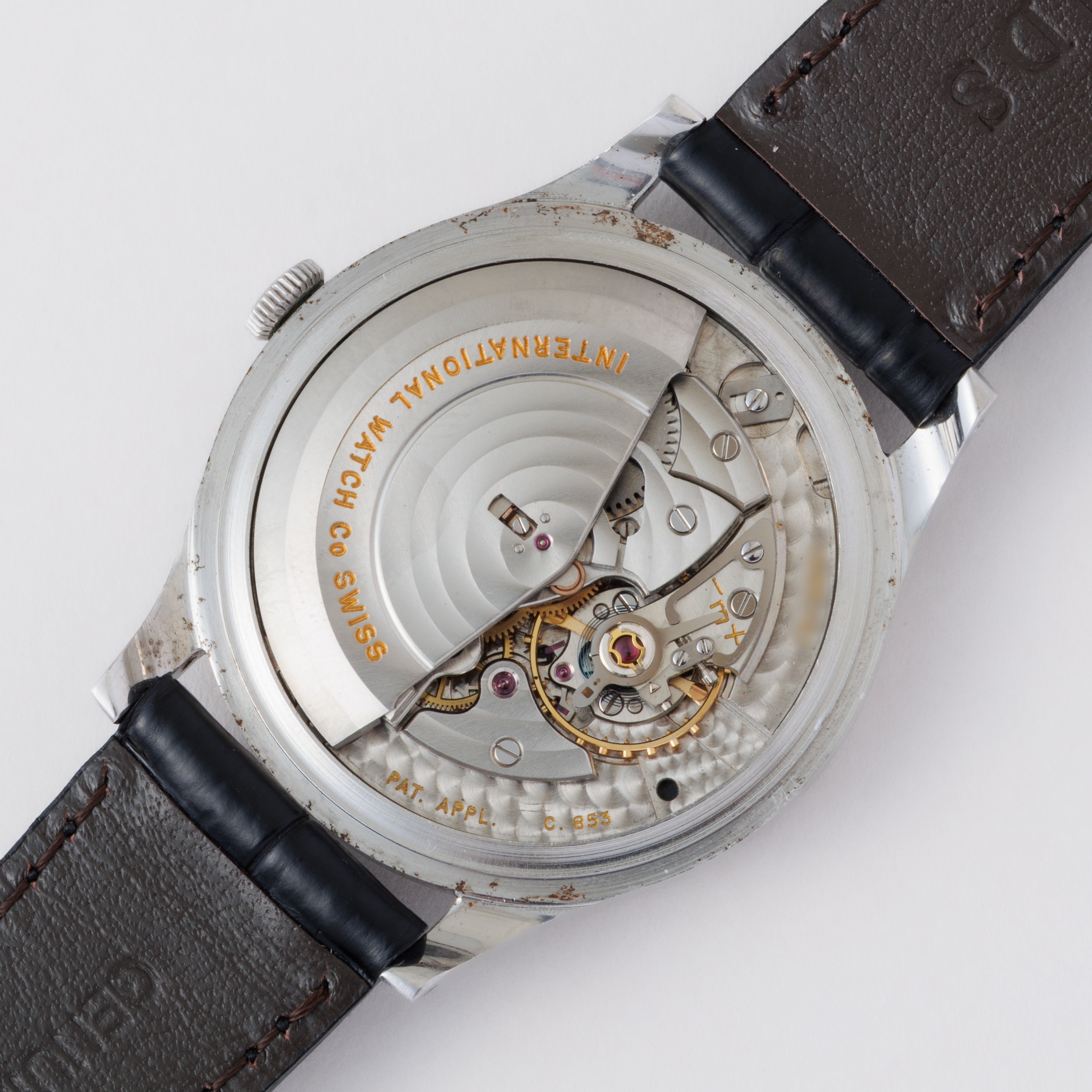 IWC ラウンドケース ペラトン式自動巻き Cal.853 ノンデイト