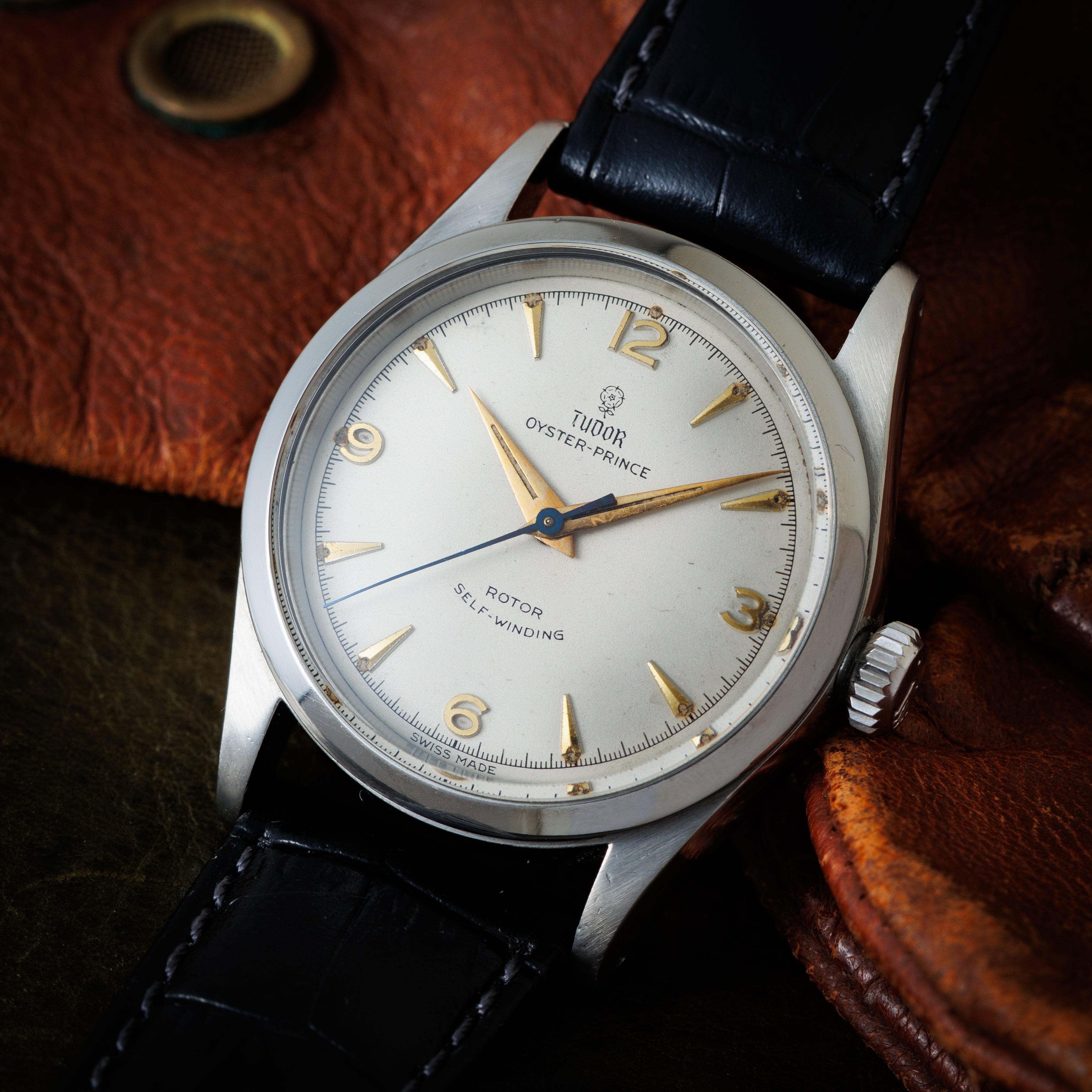 チューダー 小バラ オイスタープリンス ノンデイト自動巻 Cal.390 王冠リューズ バタフライローター