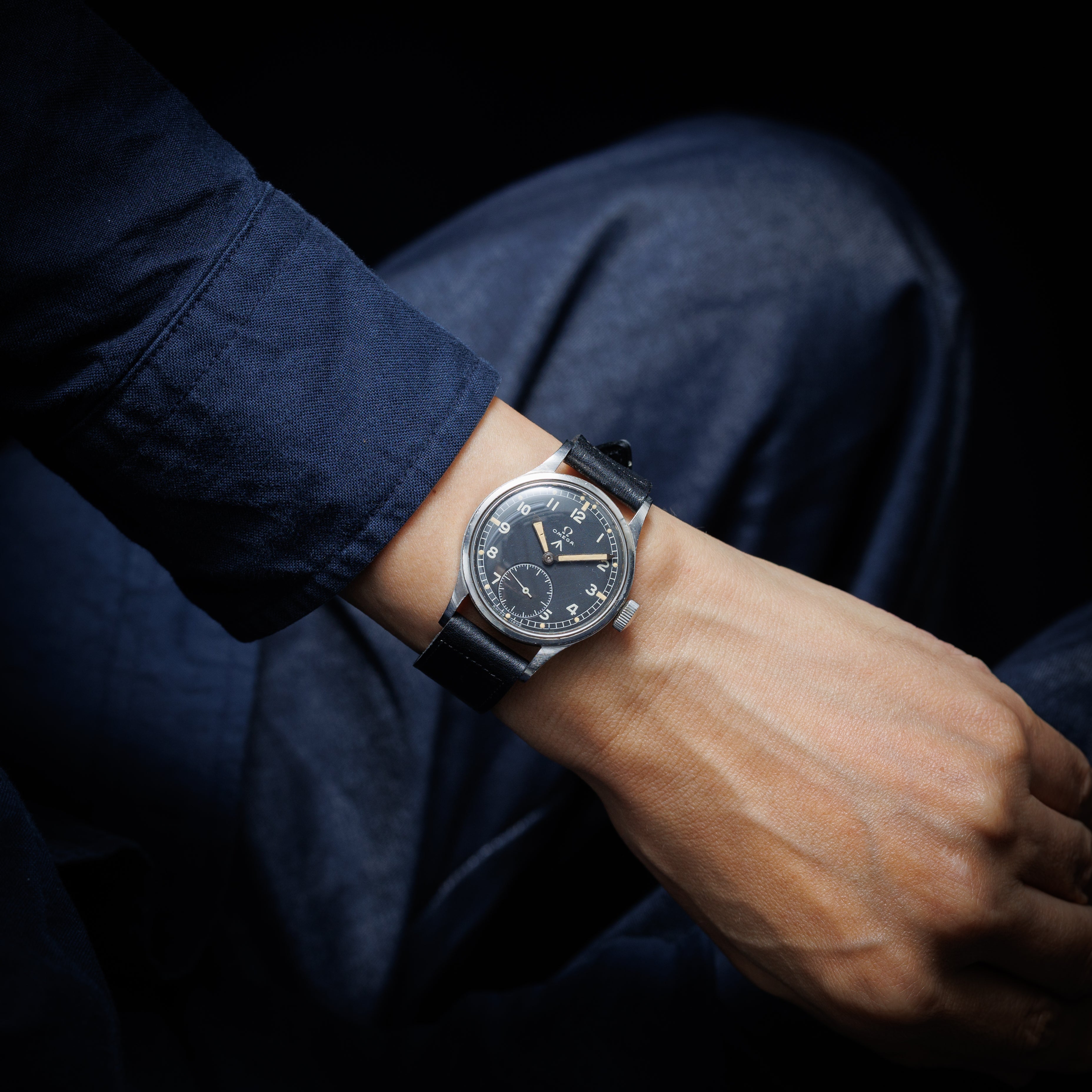 オメガ イギリス陸軍 軍用時計 W.W.W. ダーティーダース 1940年代製 手巻き Cal.30T2