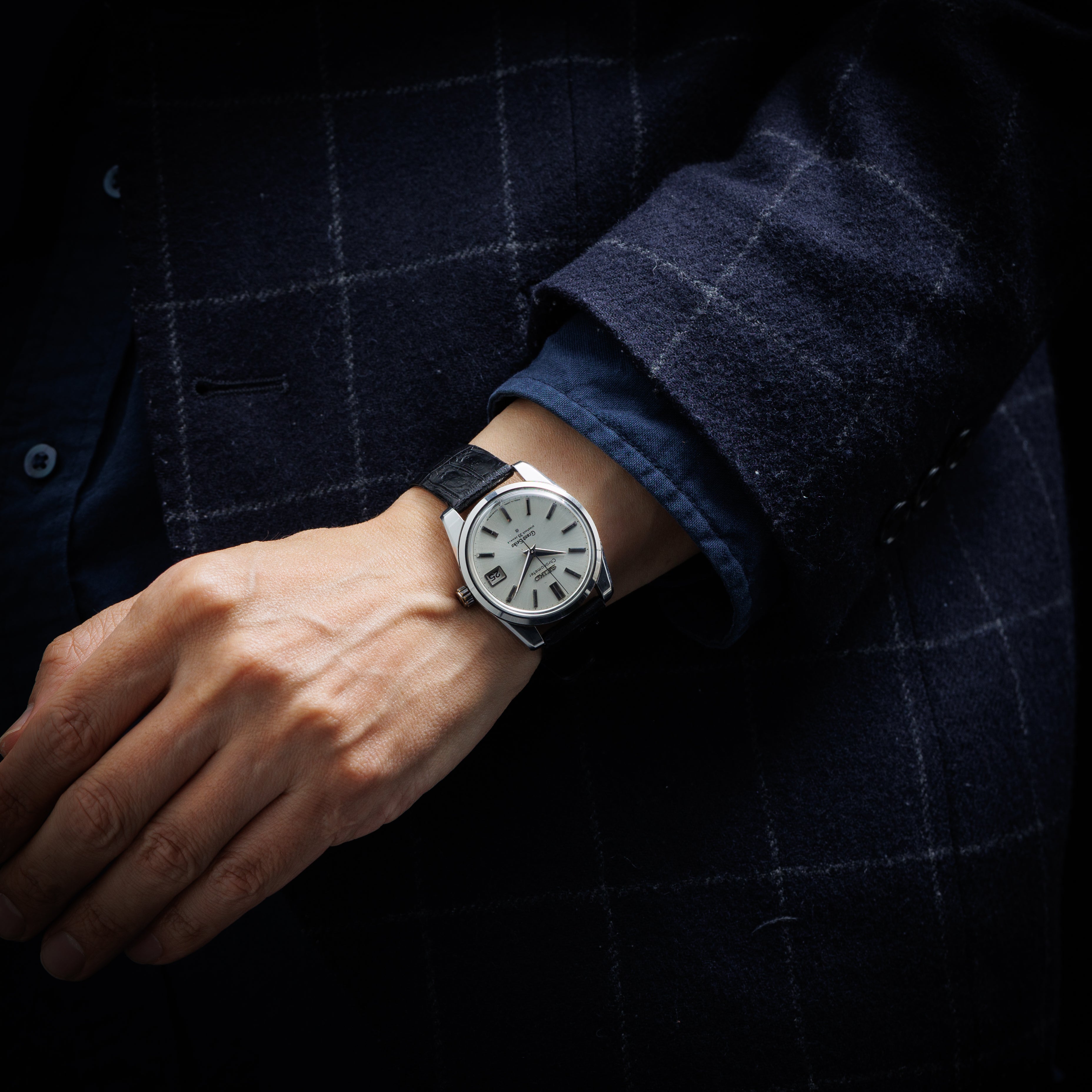 グランドセイコー セルフデーター 1963年製 Ref.43999 GS2nd最初期型 獅子メダル SDダイヤル