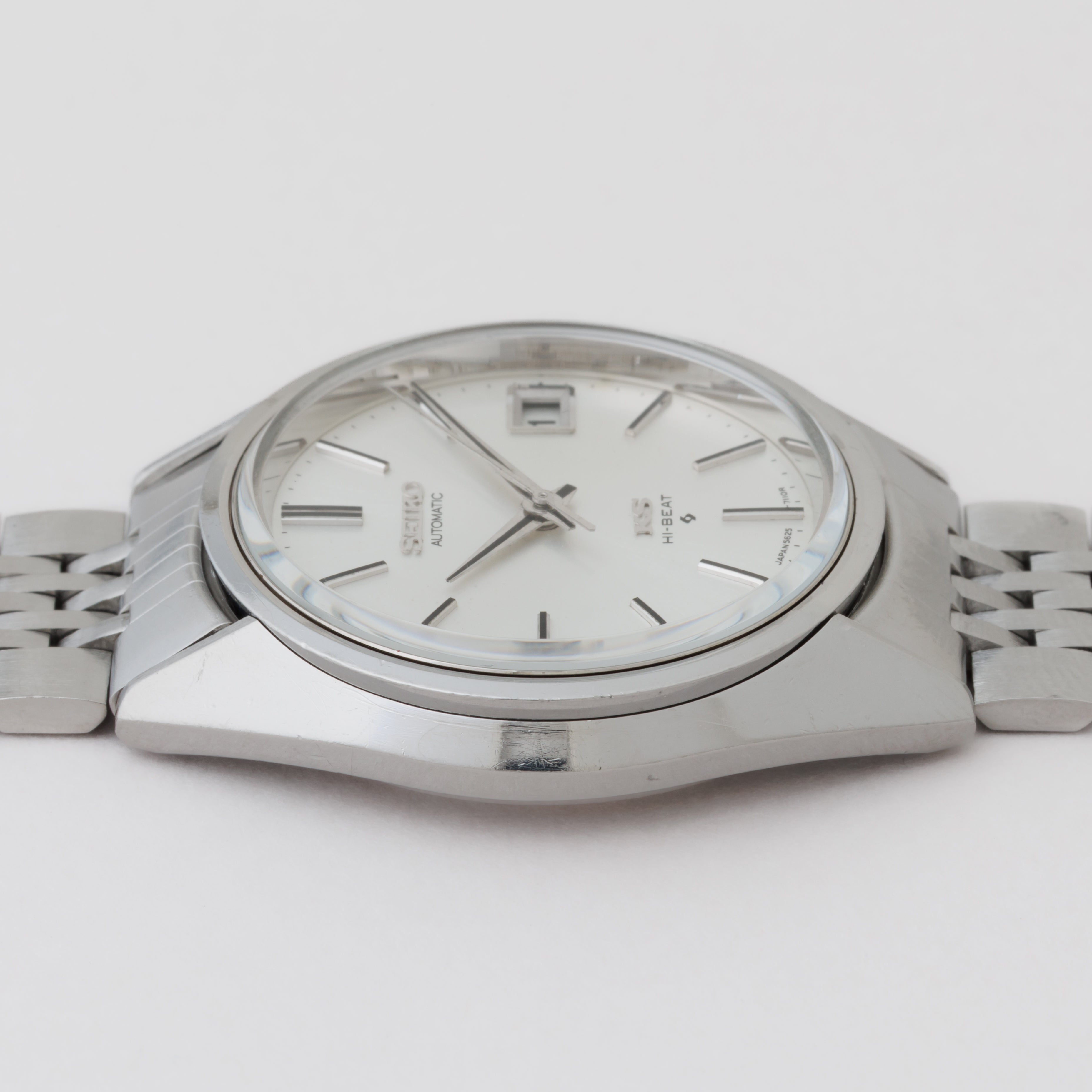 キングセイコー ハイビート自動巻き 1972年製 Ref.5625-7110 56KS 純正ブレス付き