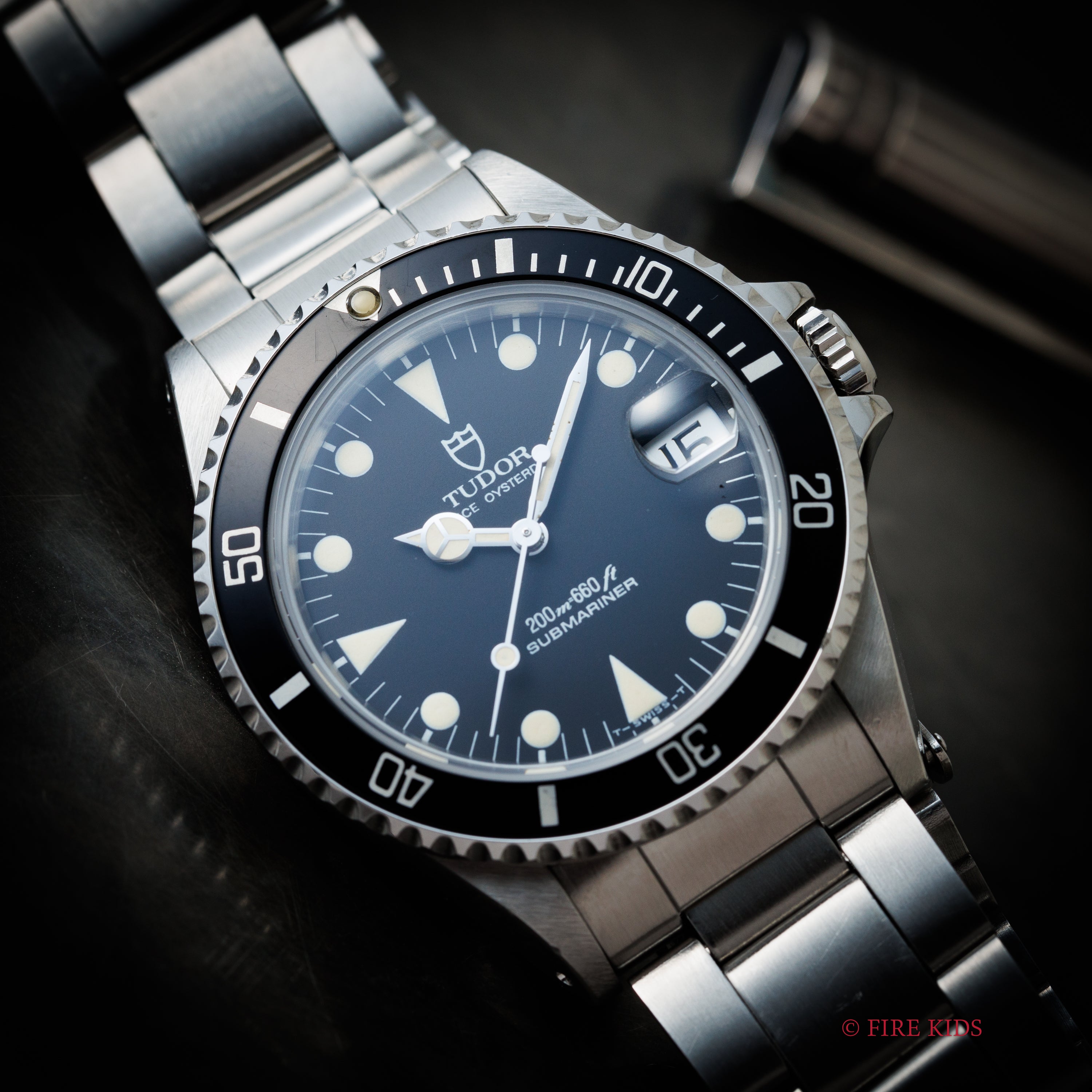 チューダー サブマリーナー ミッドサブ 1995年製 Ref.75190 ブラックダイヤル ギャラ付