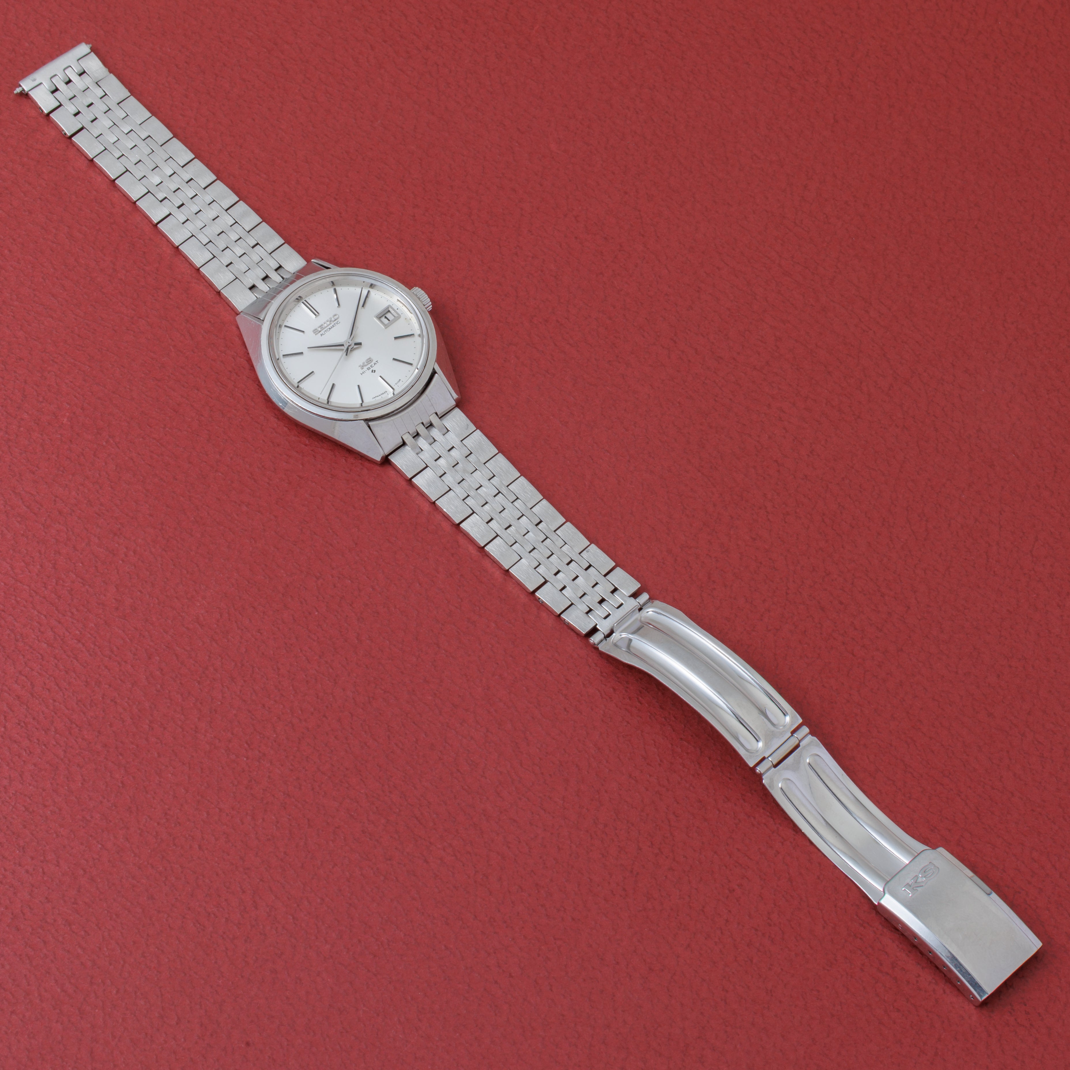 キングセイコー ハイビート自動巻き 1972年製 Ref.5625-7110 56KS 純正ブレス付き