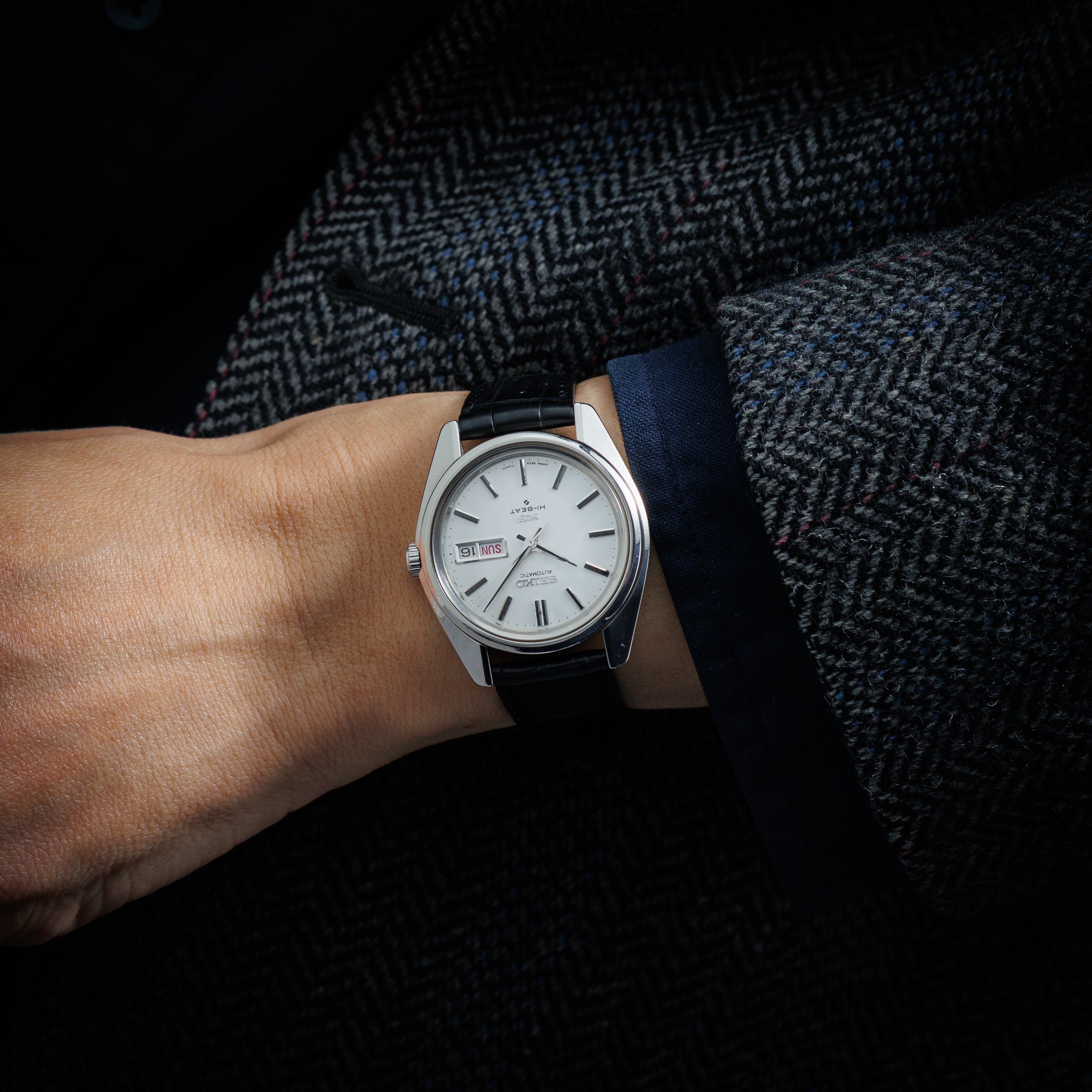 セイコー 56キングセイコー 1970年製/昭和45年製 ワンピースケース KSメダリオン