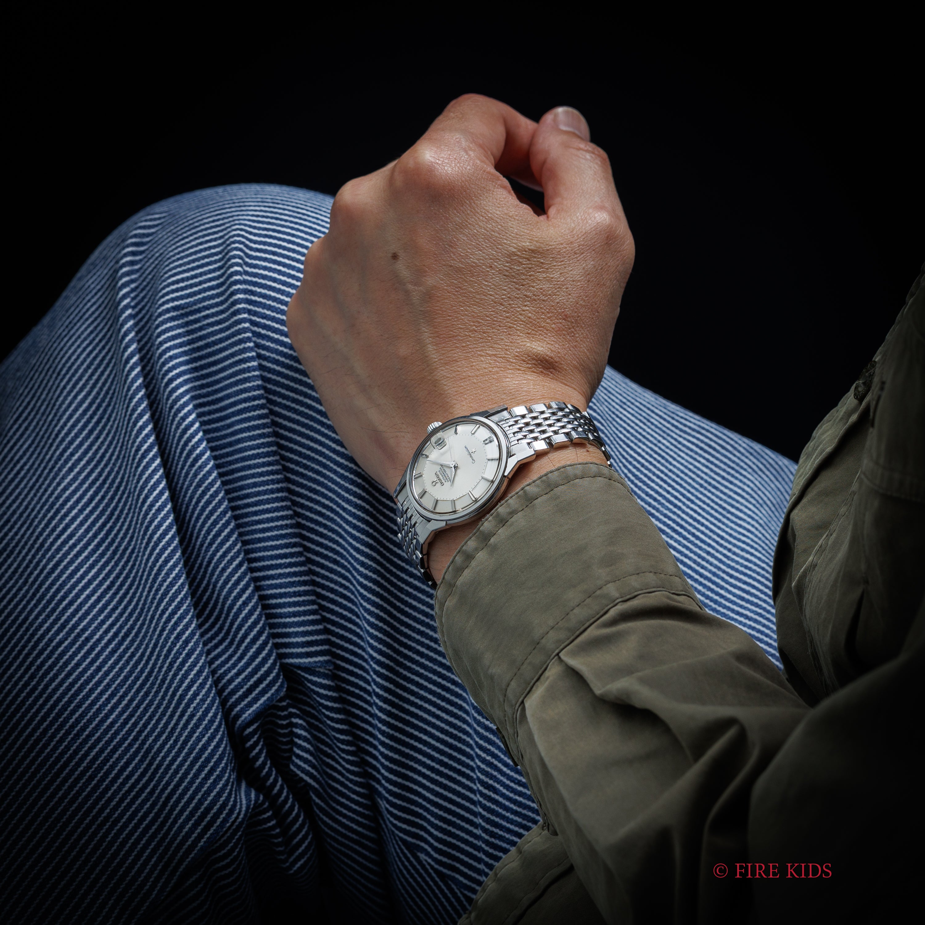 オメガ コンステレーション 12角 1967年製 パイパンダイヤル 自動巻クロノメーター Cal.564 純正ブレス