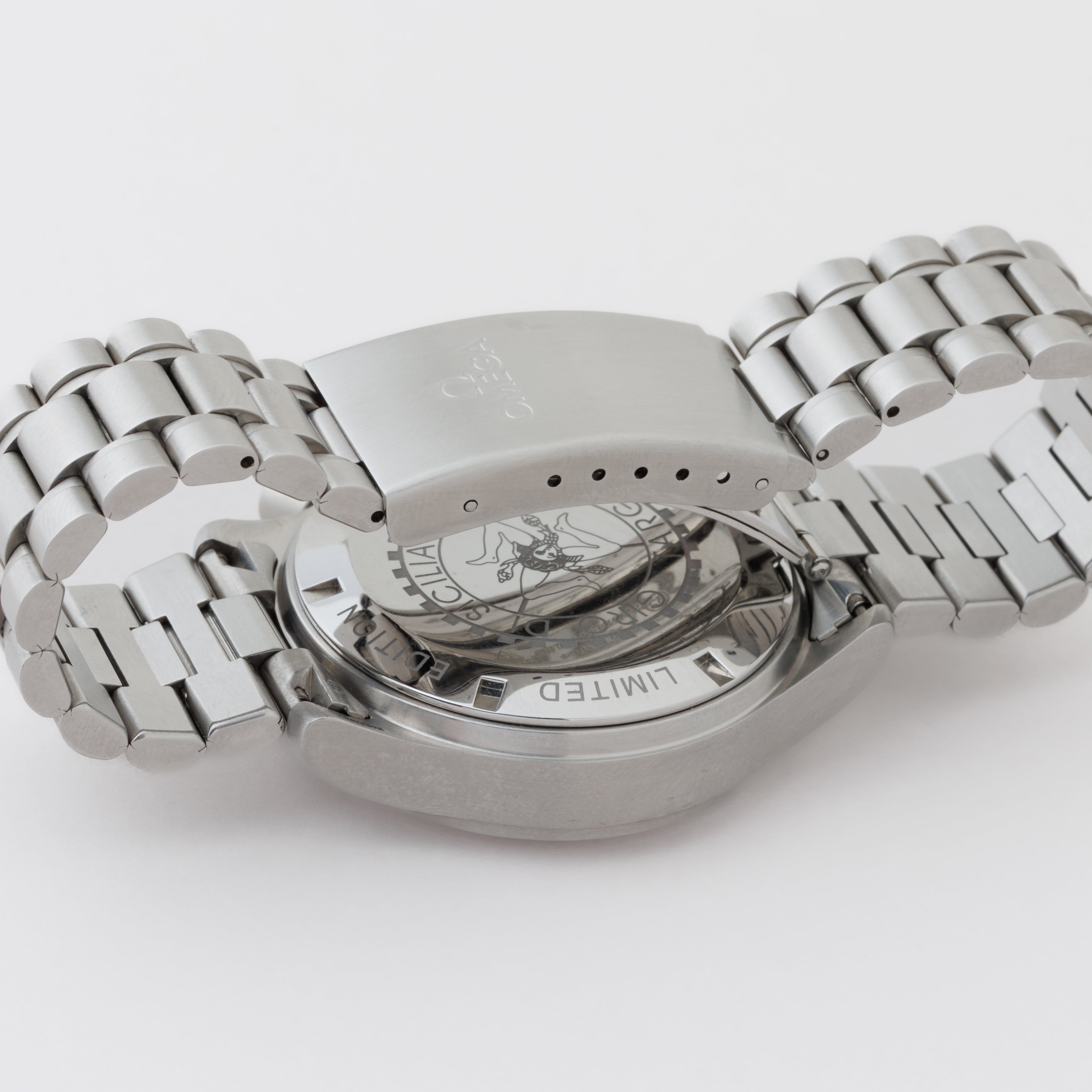 オメガ ダイナミッククロノ タルガフローリオ 1973本限定 自動巻き 1999年製 箱、ギャラ付き