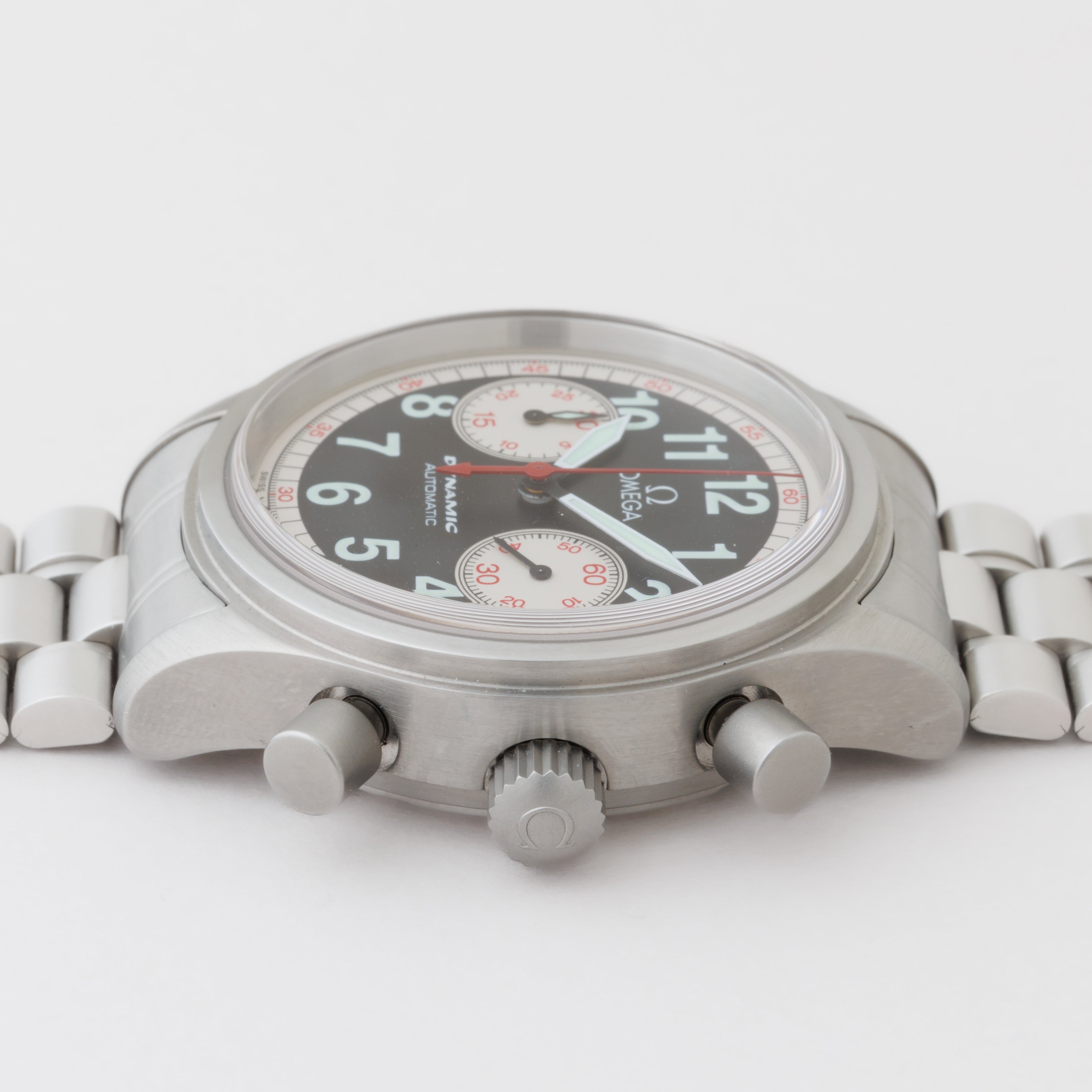 オメガ ダイナミッククロノ タルガフローリオ 1973本限定 自動巻き 1999年製 箱、ギャラ付き