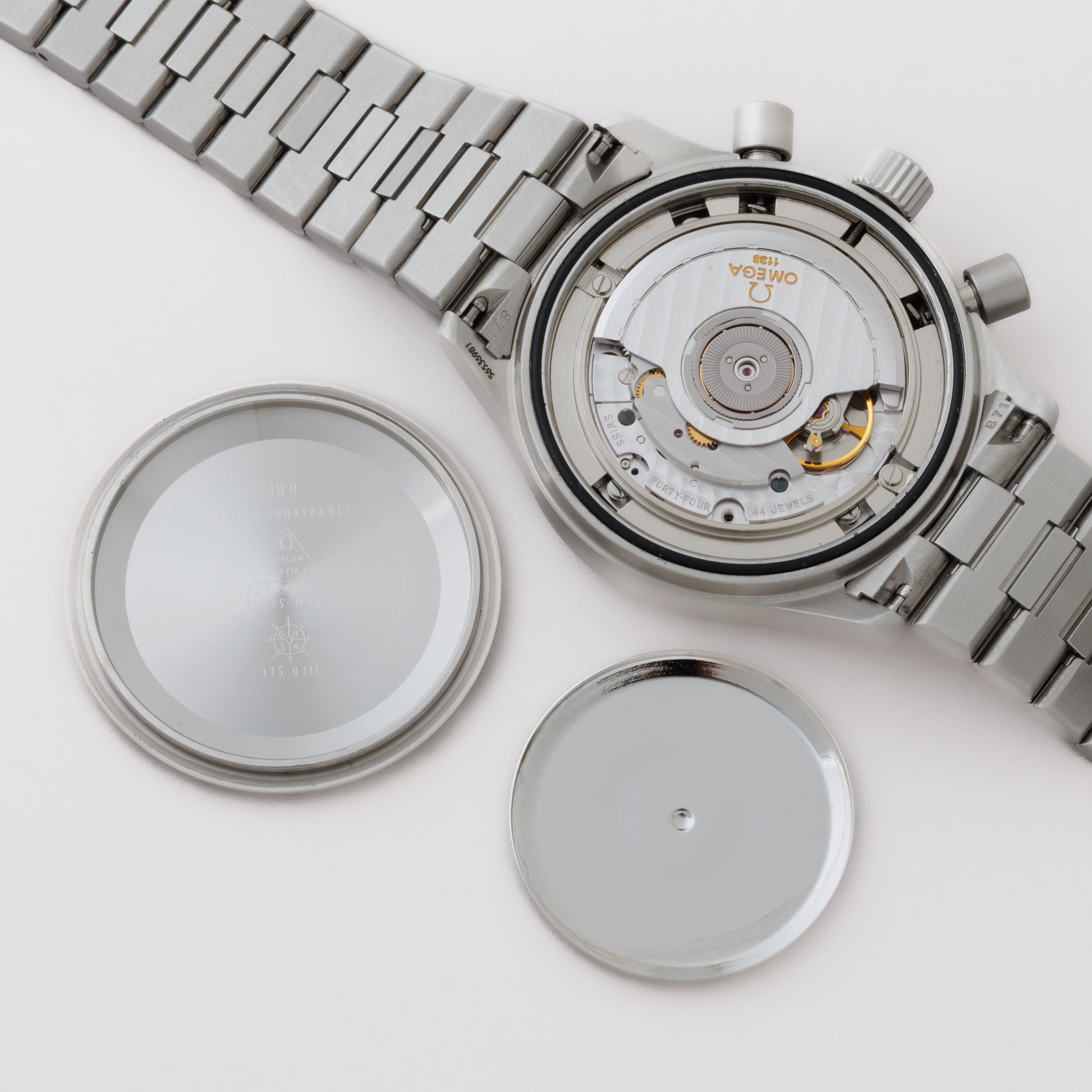 オメガ ダイナミッククロノ タルガフローリオ 1973本限定 自動巻き 1999年製 箱、ギャラ付き