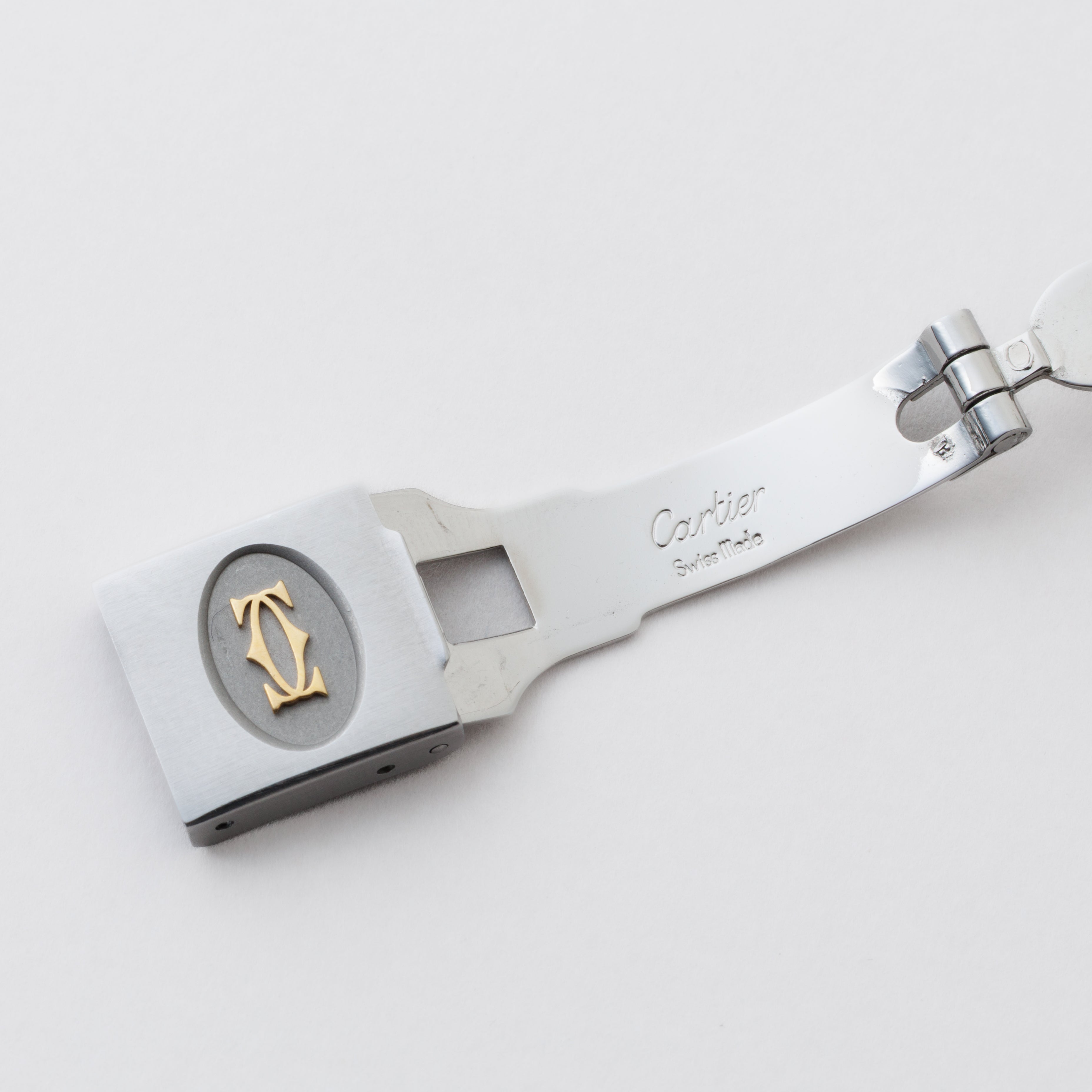 カルティエ サントス オクタゴン LMサイズ コンビ 自動巻