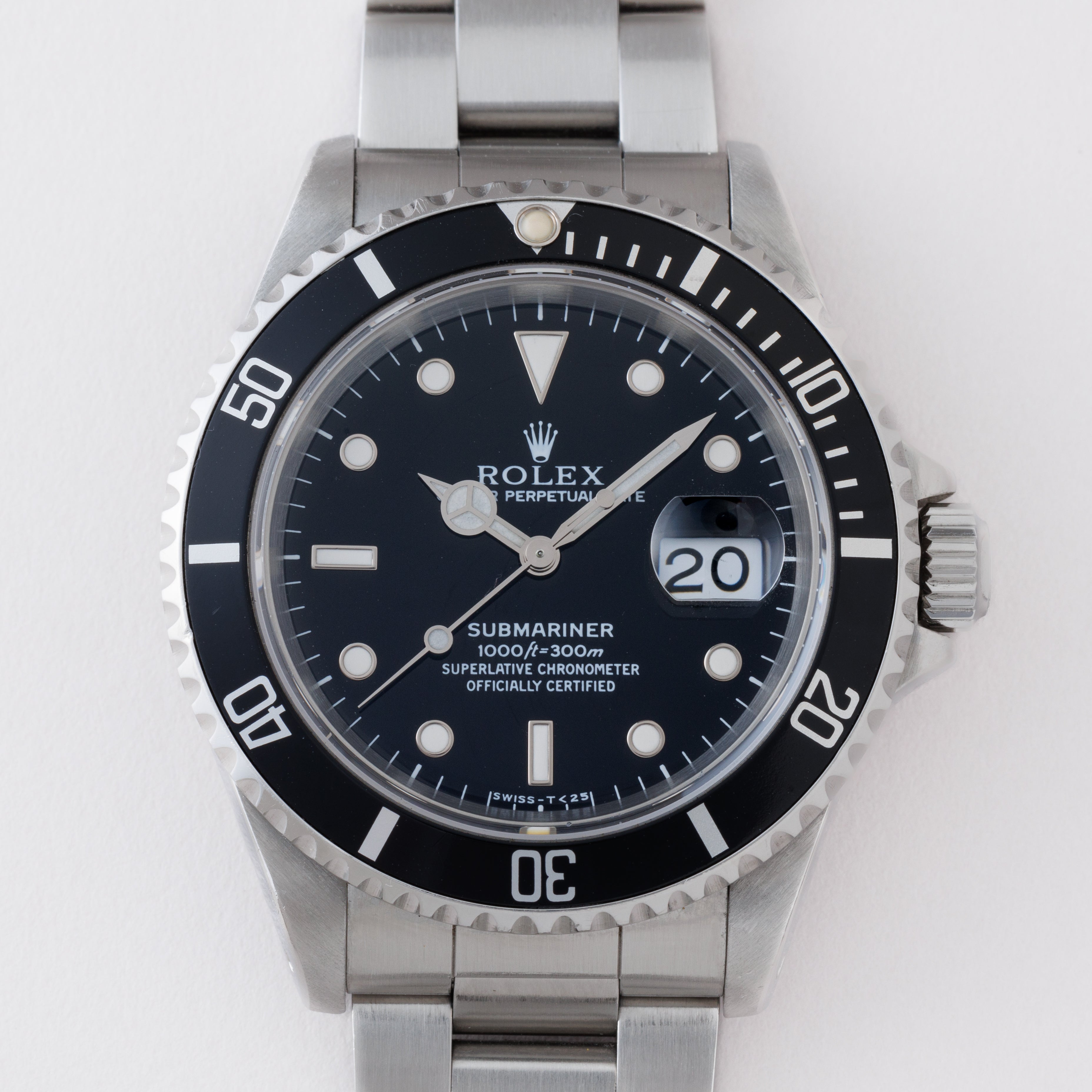 ロレックス サブマリーナー 1995年製 Ref.16610 箱、ギャラ付き